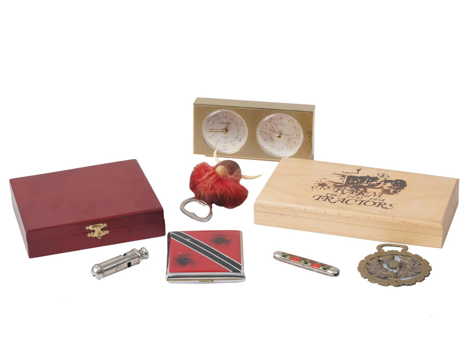 VINTAGE CAVEMAN DESK ACCESSORIES AND DECOR (1 of 11)