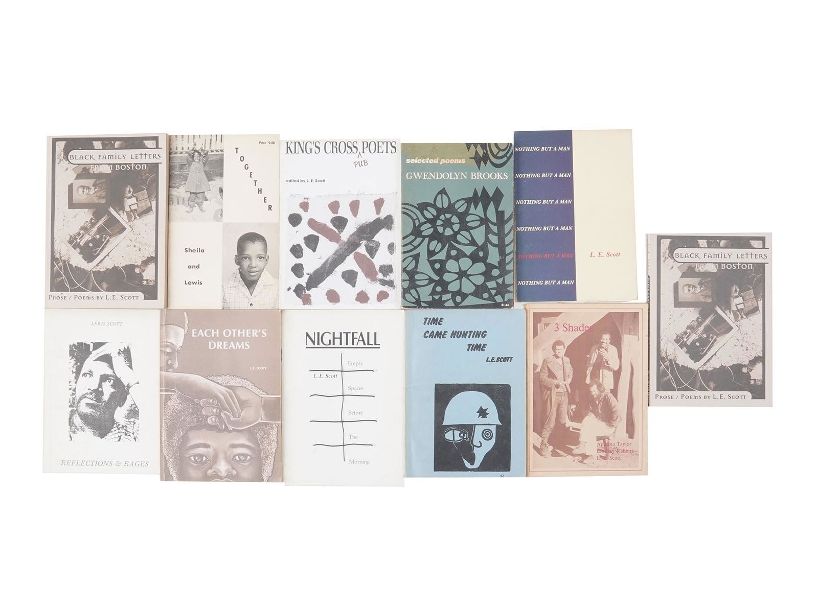 AFRO AMERICAN LITERATURE LEWIS SCOTT SIGNED BOOKS (1 of 4)