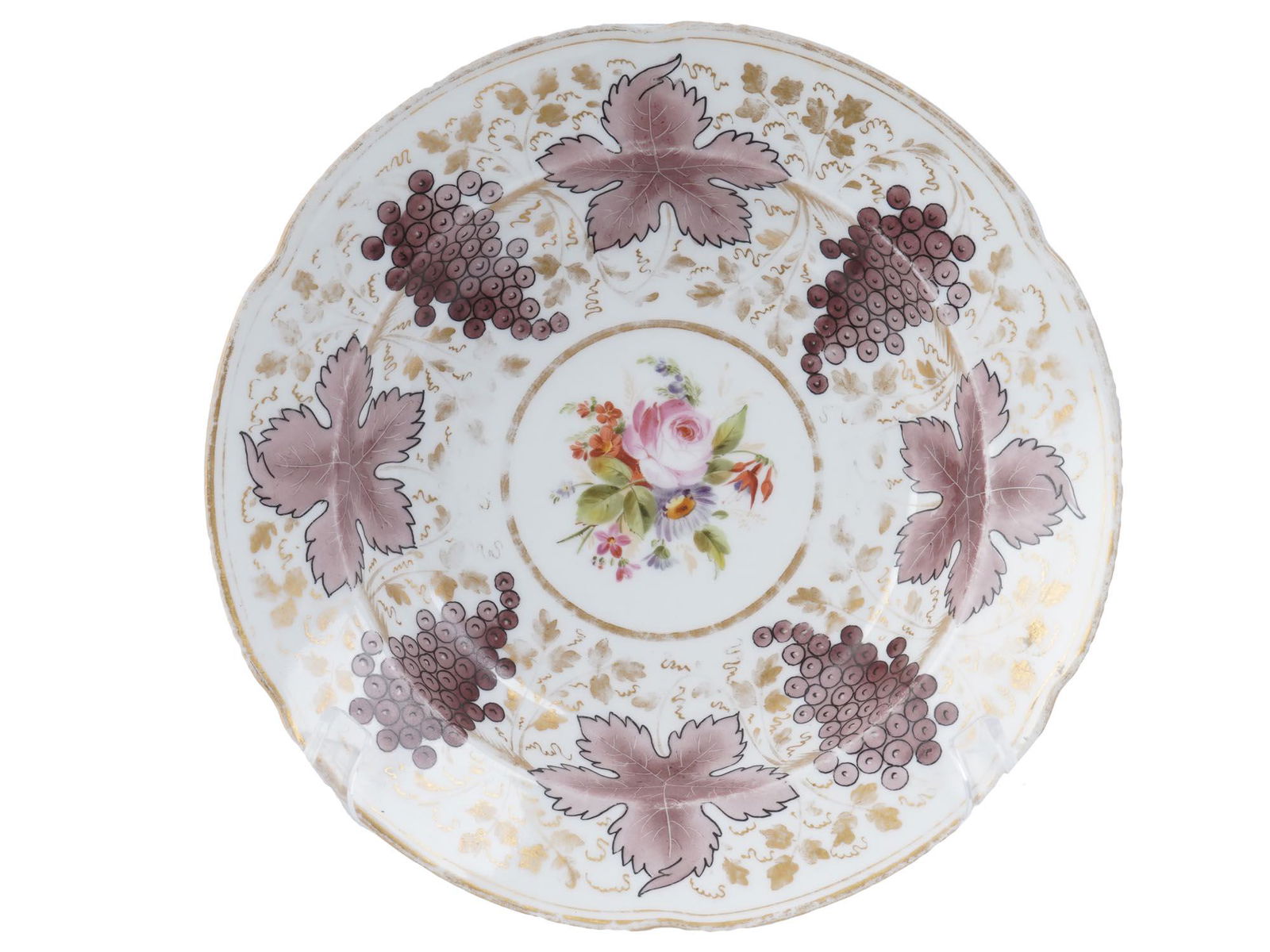 ANTIQUE RUSSIAN KORBIEVSKIY PORCELAIN PLATE (1 of 3)