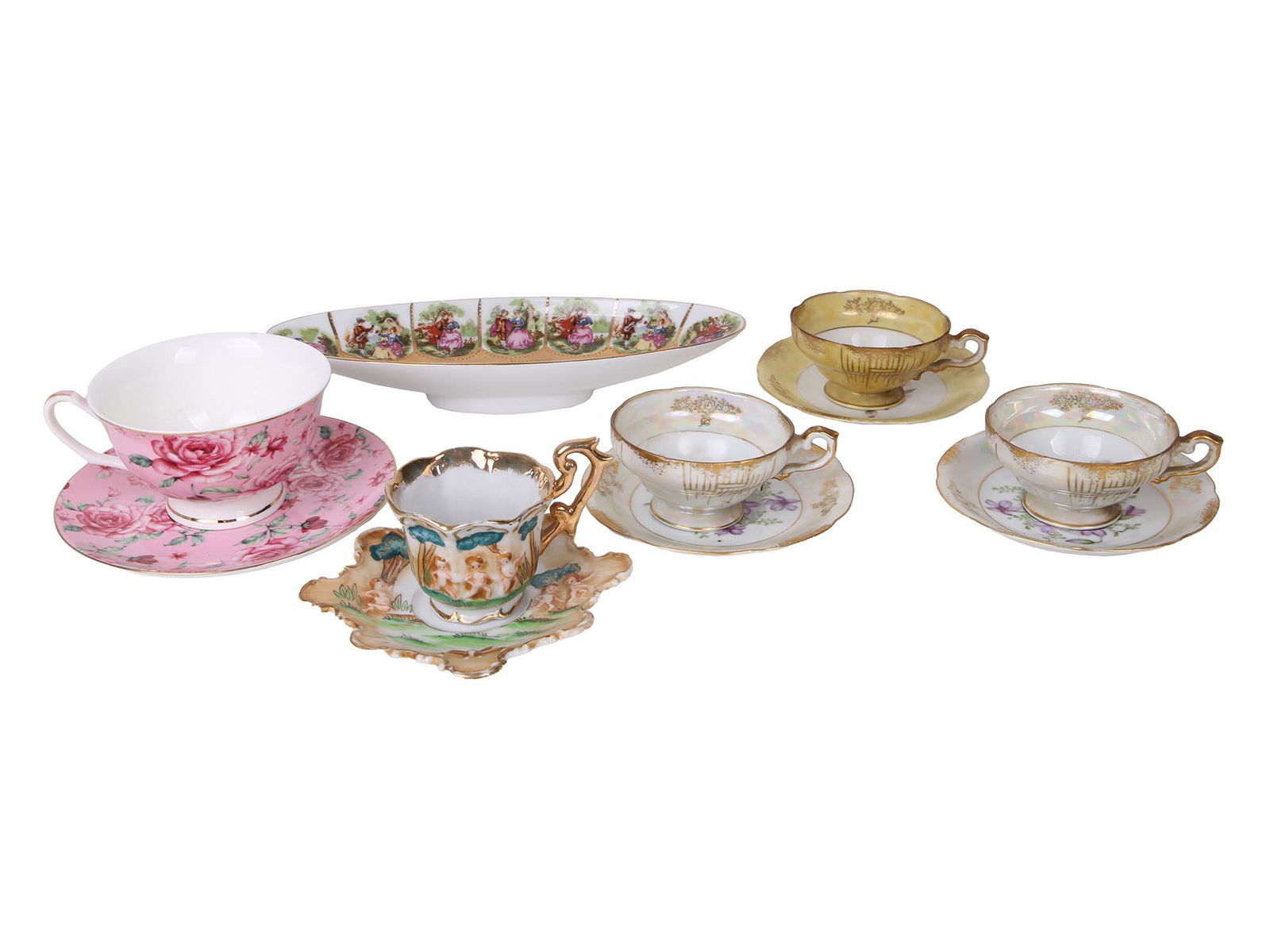 VINTAGE COLLECTION OF PORCELAIN TABLEWARE ITEMS (1 of 11)