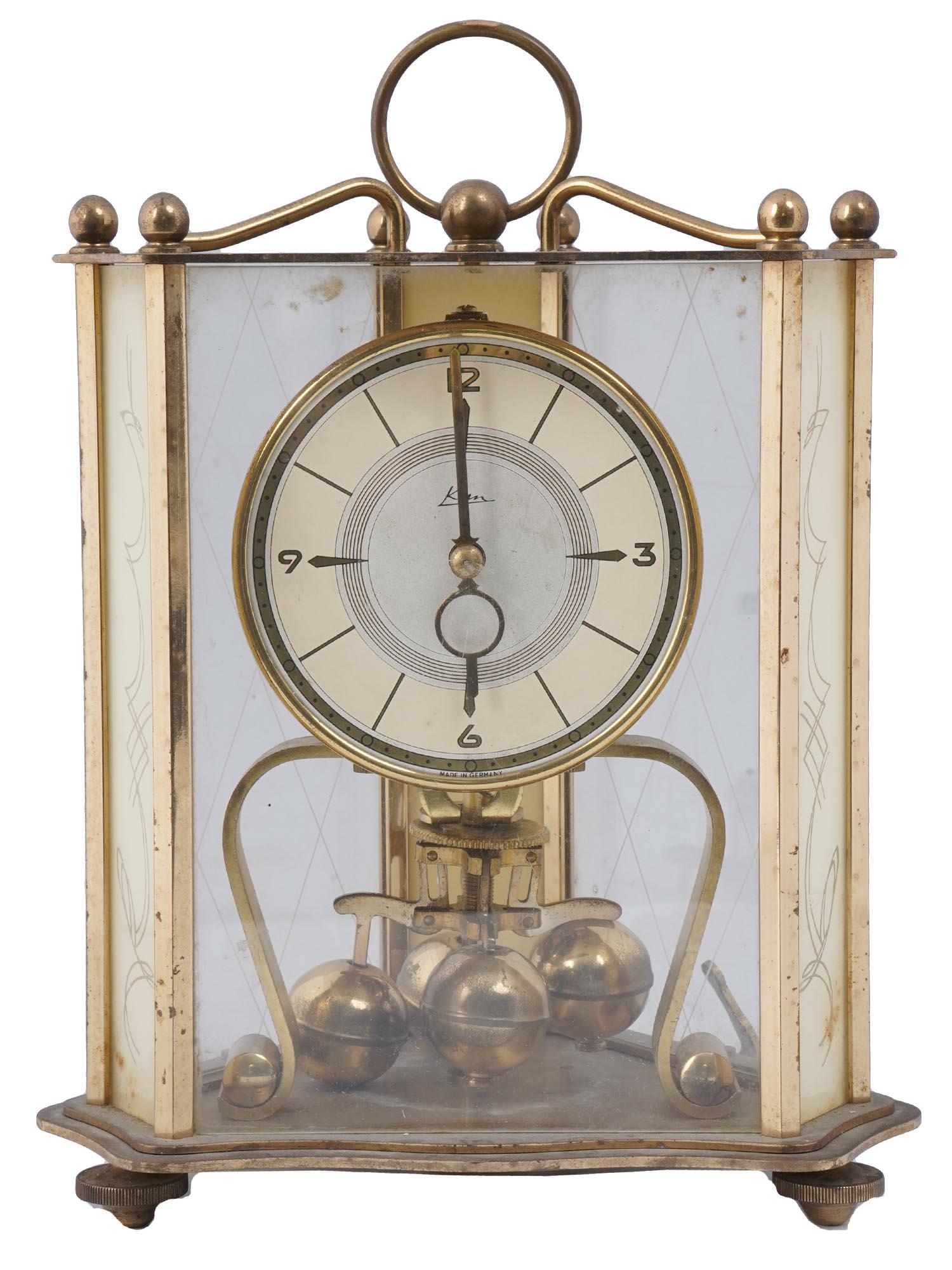 ANTIQUE WEST GERMAN KERN ANNIVERSARY MANTEL CLOCK (1 of 12)
