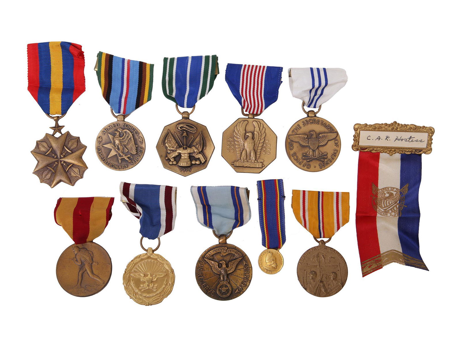 ANTIQUE AMERICAN MILITARY AND CIVIL MEDALS (1 of 15)