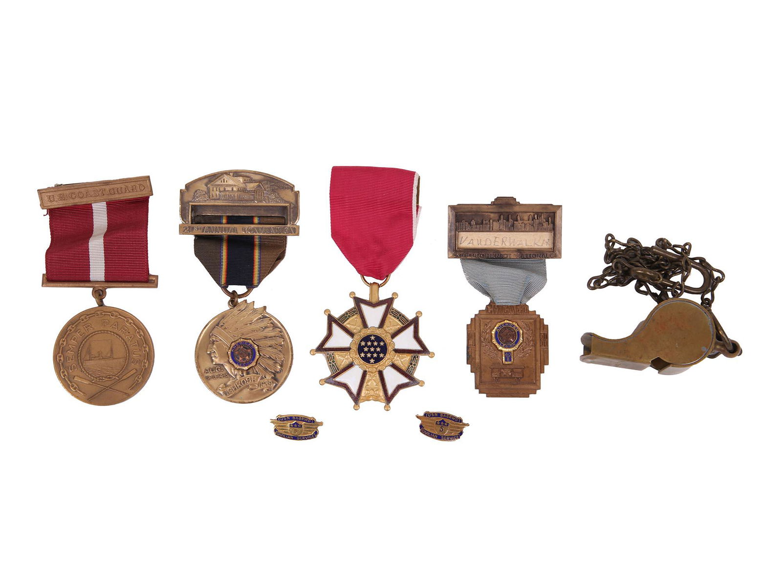 ANTIQUE AMERICAN MILITARY AND CIVIL MEDALS (1 of 13)
