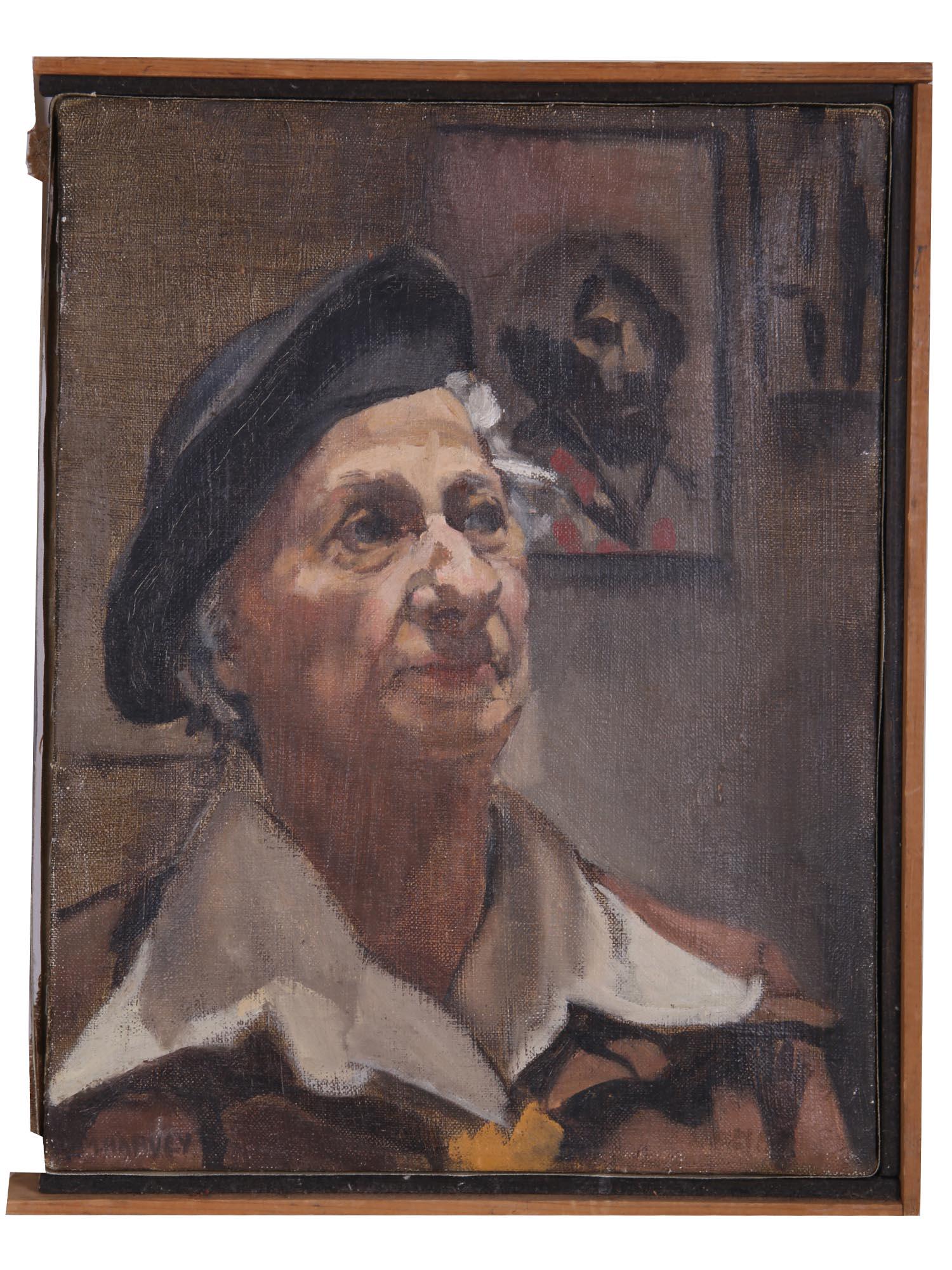 AMERICAN OIL PAINTING PORTRAIT ATTR TO G HARVEY (1 of 5)