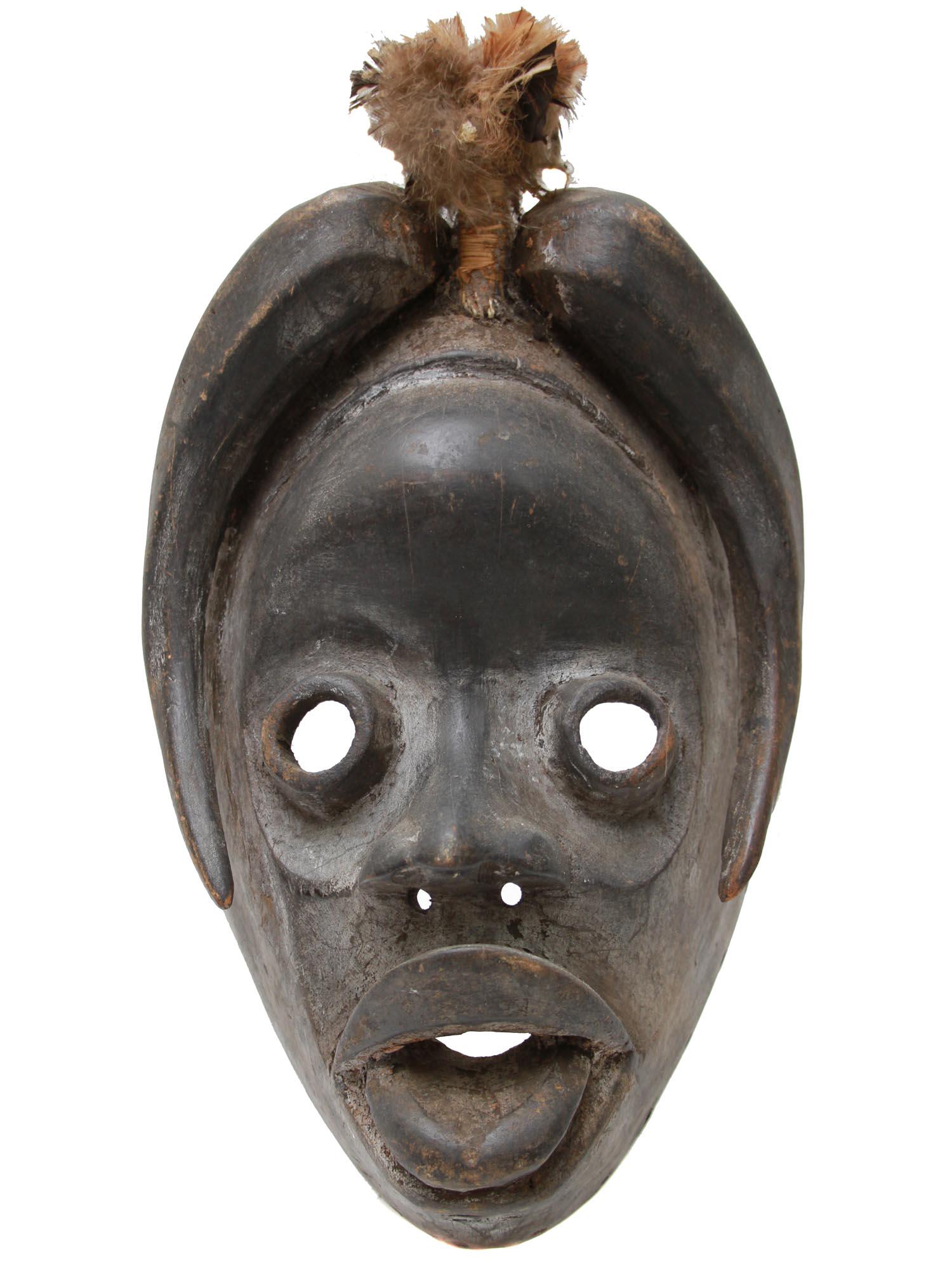 A VINTAGE AFRICAN DAN MASK, IVORY COAST (1 of 8)