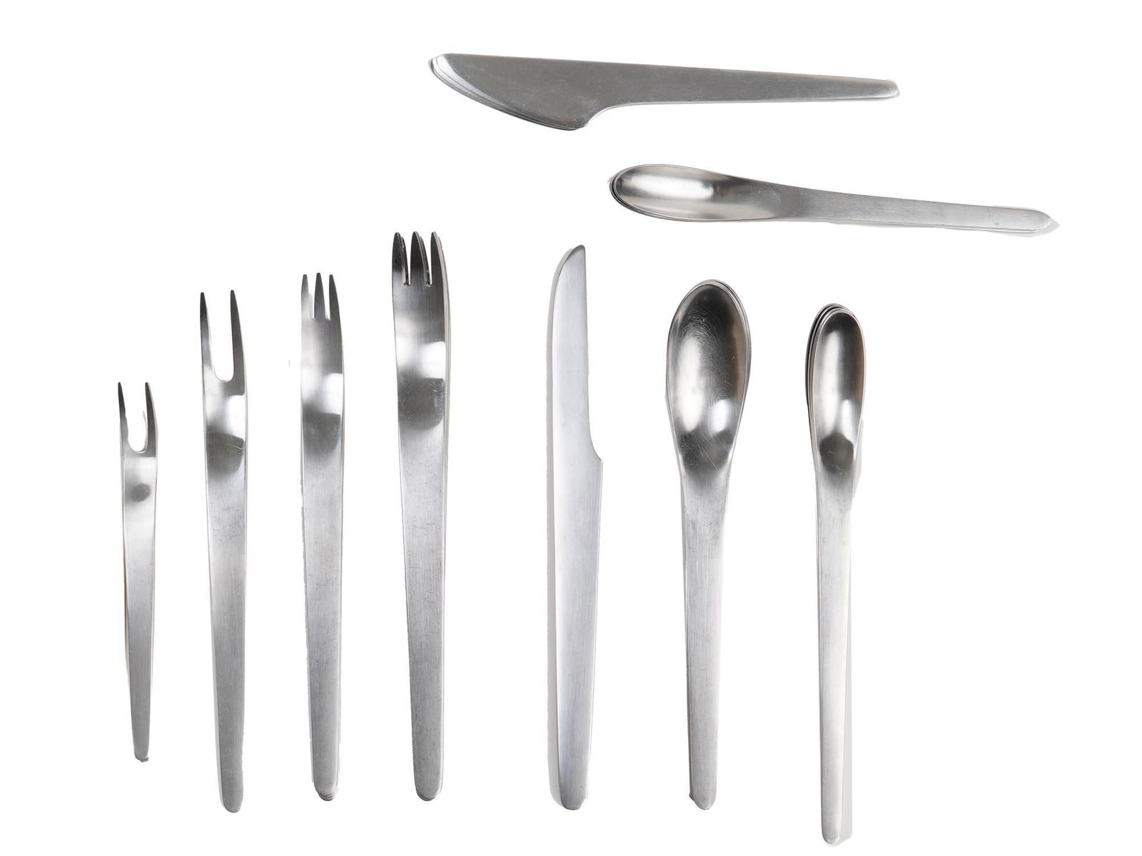 ARNE JACOBSEN FOR A. MICHELSEN 1950S FLATWARE (1 of 7)
