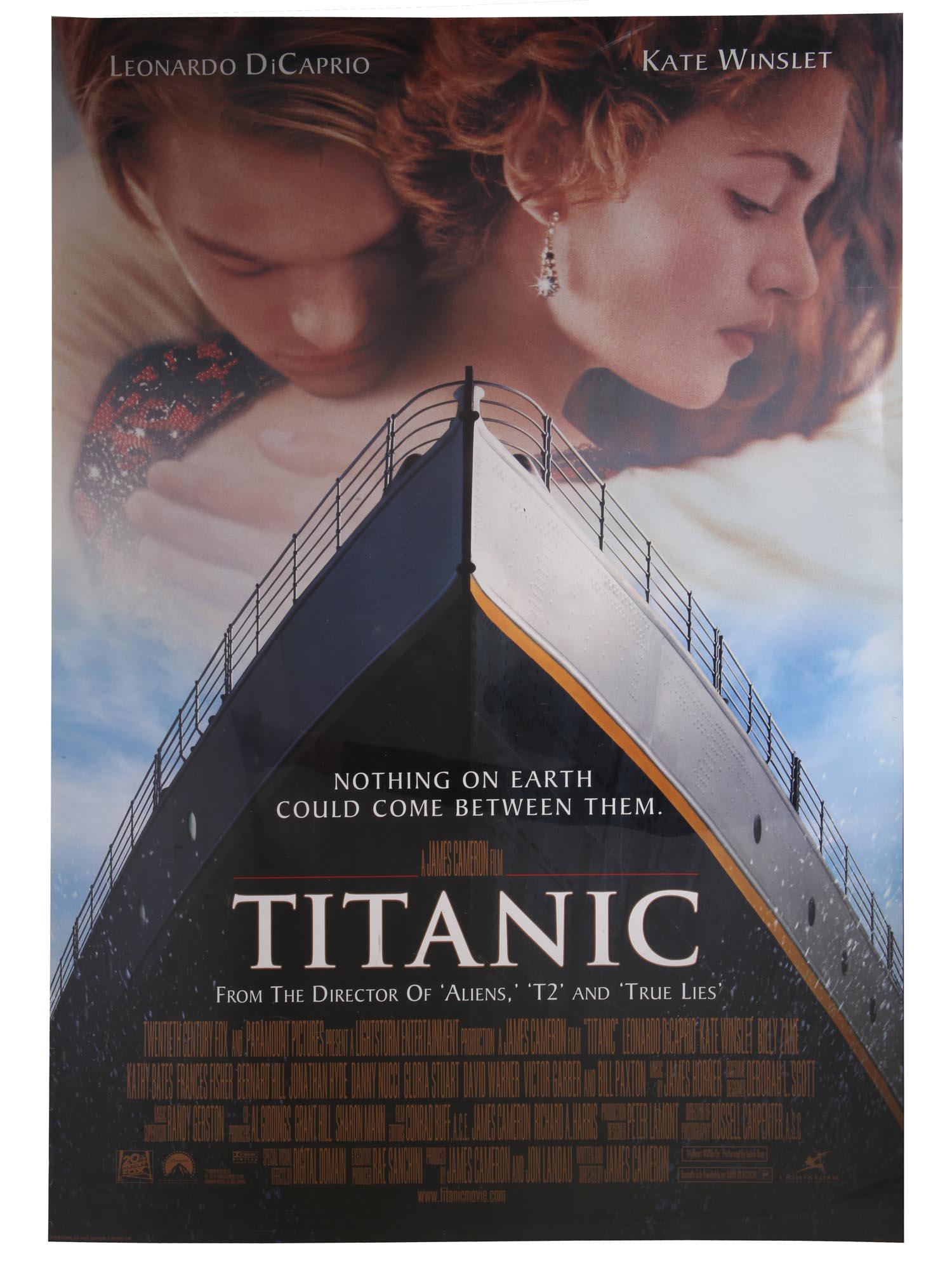 AMERICAN PROMO POSTER LEO DICAPRIO TITANIC MOVIE (1 of 5)