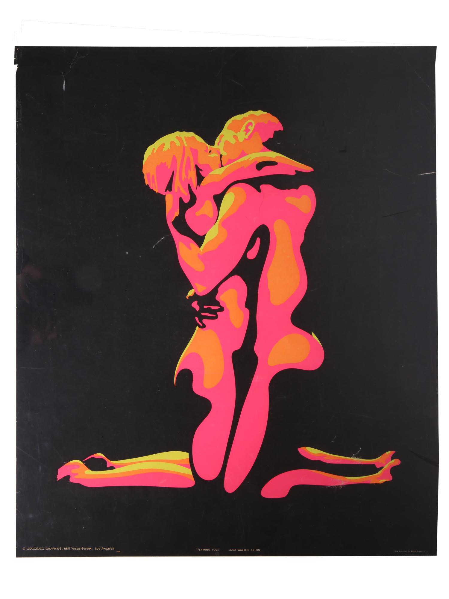AMERICAN SILK SCREEN POSTER LOVE BY WARREN DILLON (1 of 11)