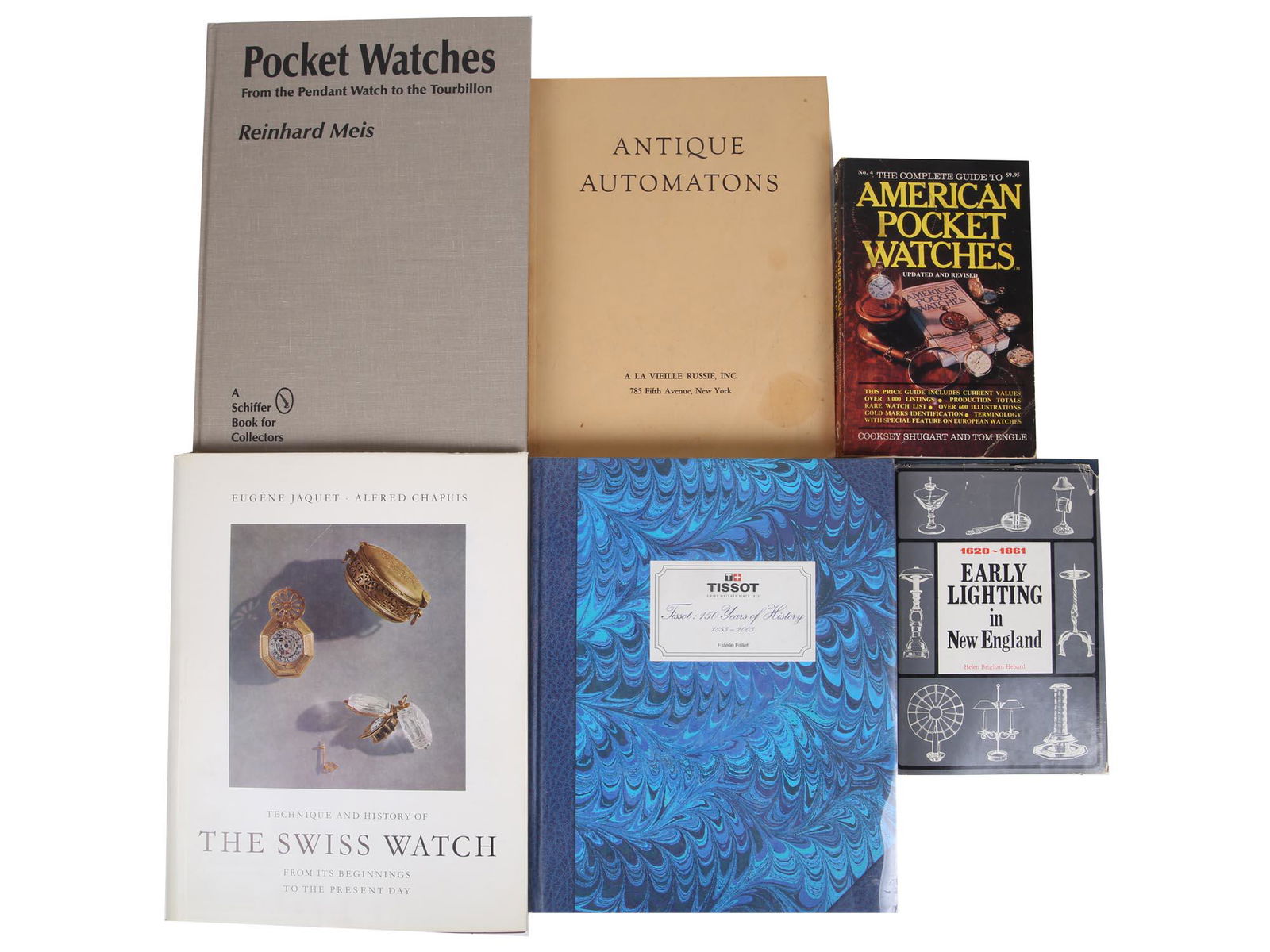 SET OF BOOKS ABOUT COLLECTIBLE POCKET WATCHES (1 of 14)
