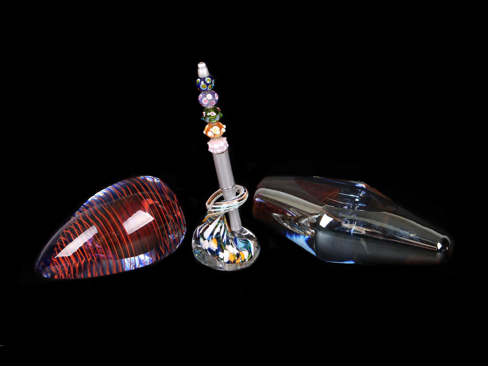 VINTAGE ART MURANO GLASS DECORATIVE ITEMS (1 of 11)