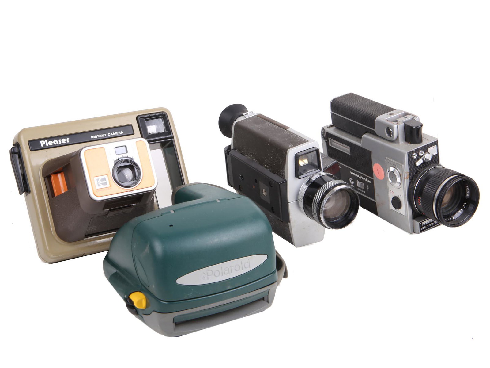 COLLECTION OF FOUR INSTANT AND FILM PHOTO CAMERAS (1 of 10)