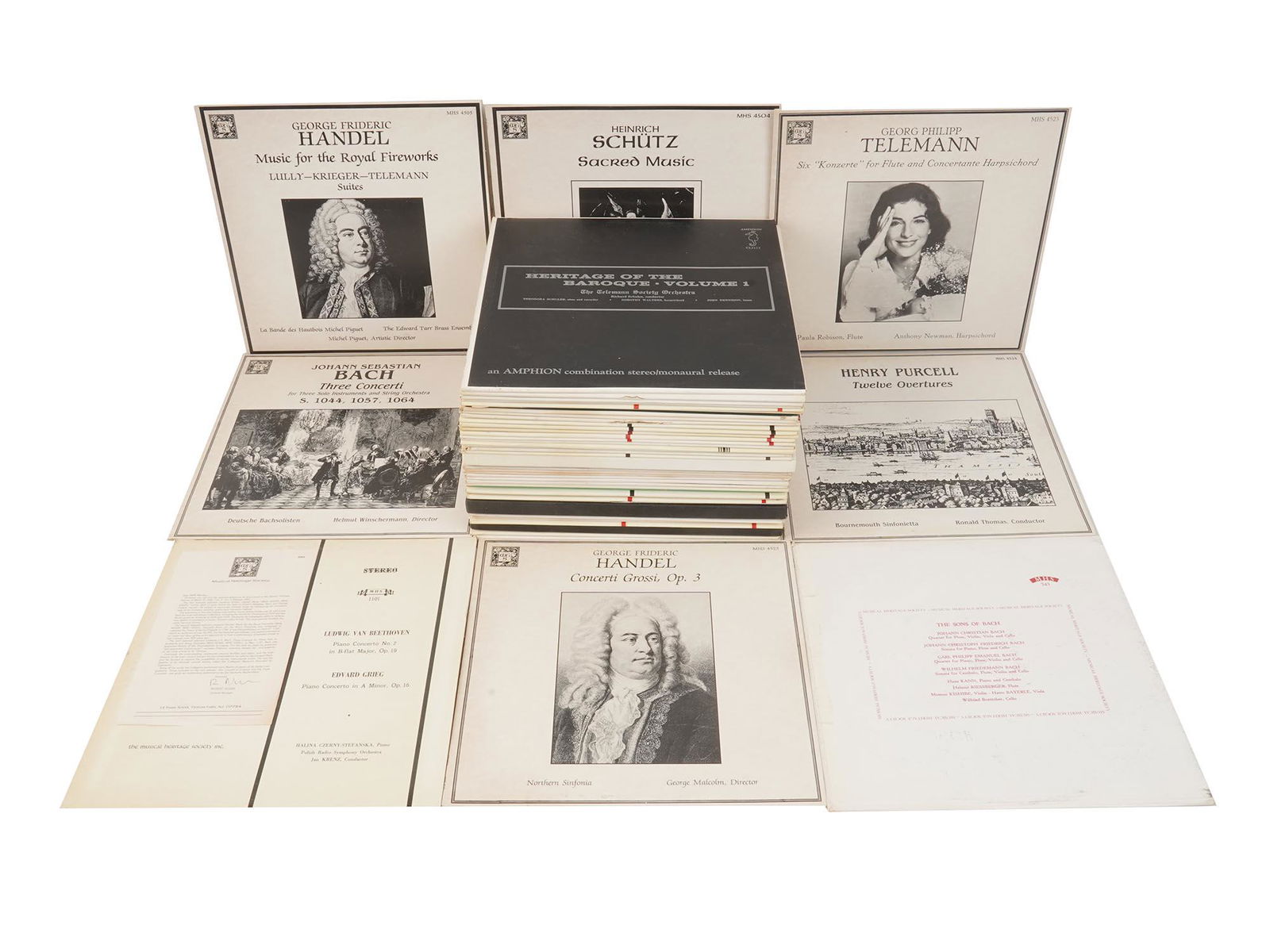 CLASSICAL VINYL RECORDS MUSICAL HERITAGE SOCIETY (1 of 12)