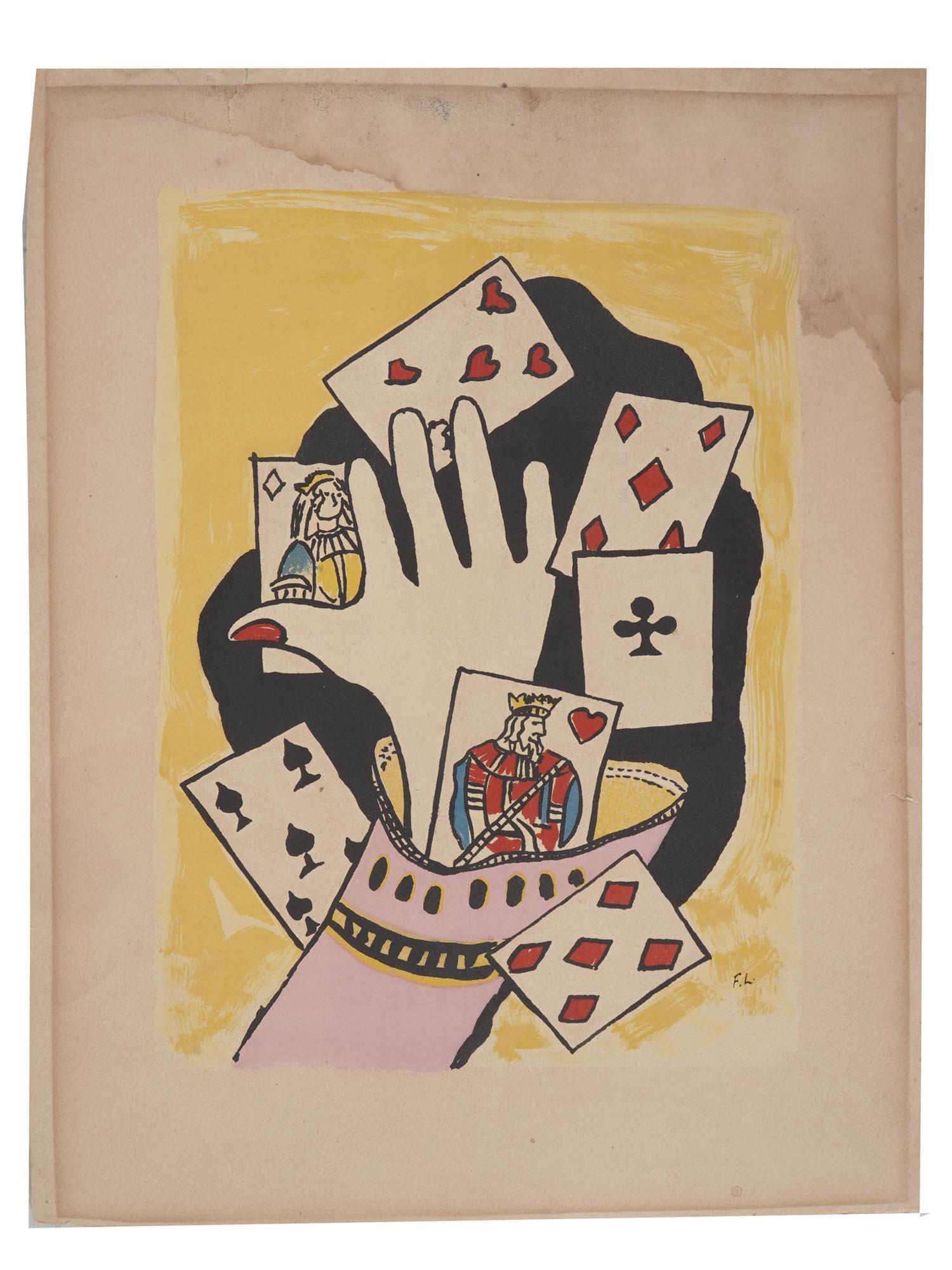 FERNAND LEGER SIGNED LITHOGRAPH, CIRCUS SERIES (1 of 4)