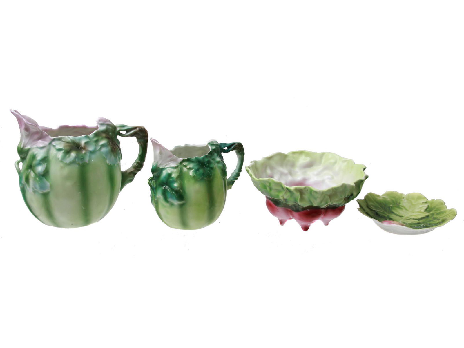 A ROYAL BAYREUTH PORCELAIN SET OF FOUR PIECES (1 of 9)