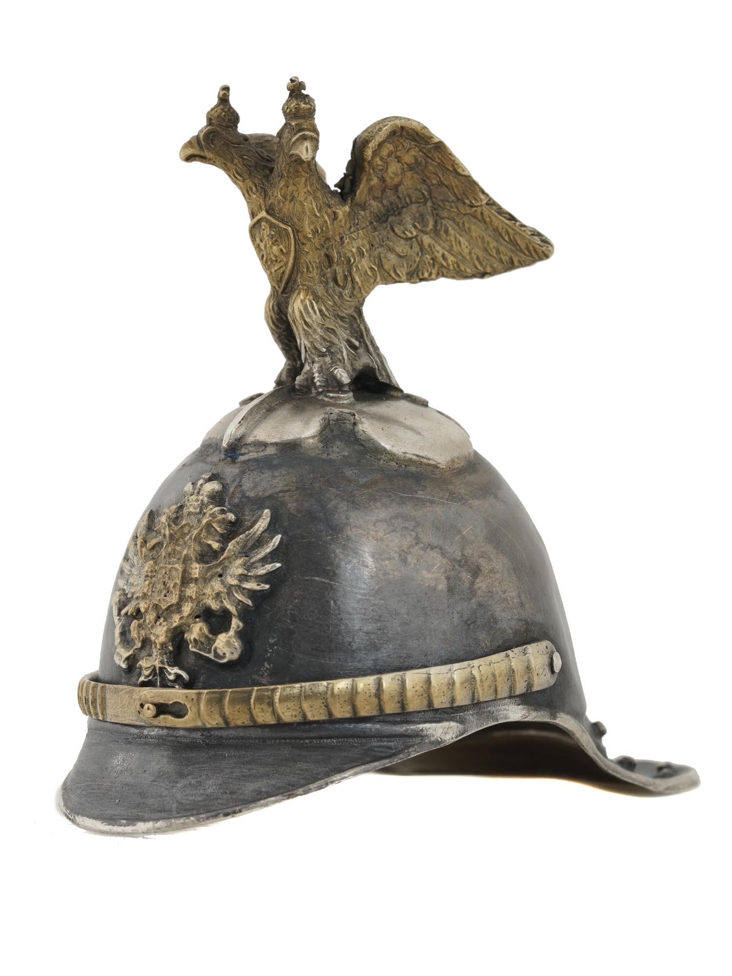RUSSIAN SILVER IMPERIAL GUARD HELMET VODKA CUP (1 of 8)