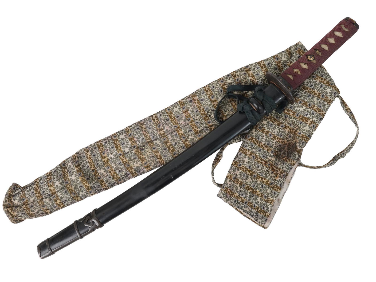 ANTIQUE JAPANESE WAKIZASHI SAMURAI SWORD (1 of 14)