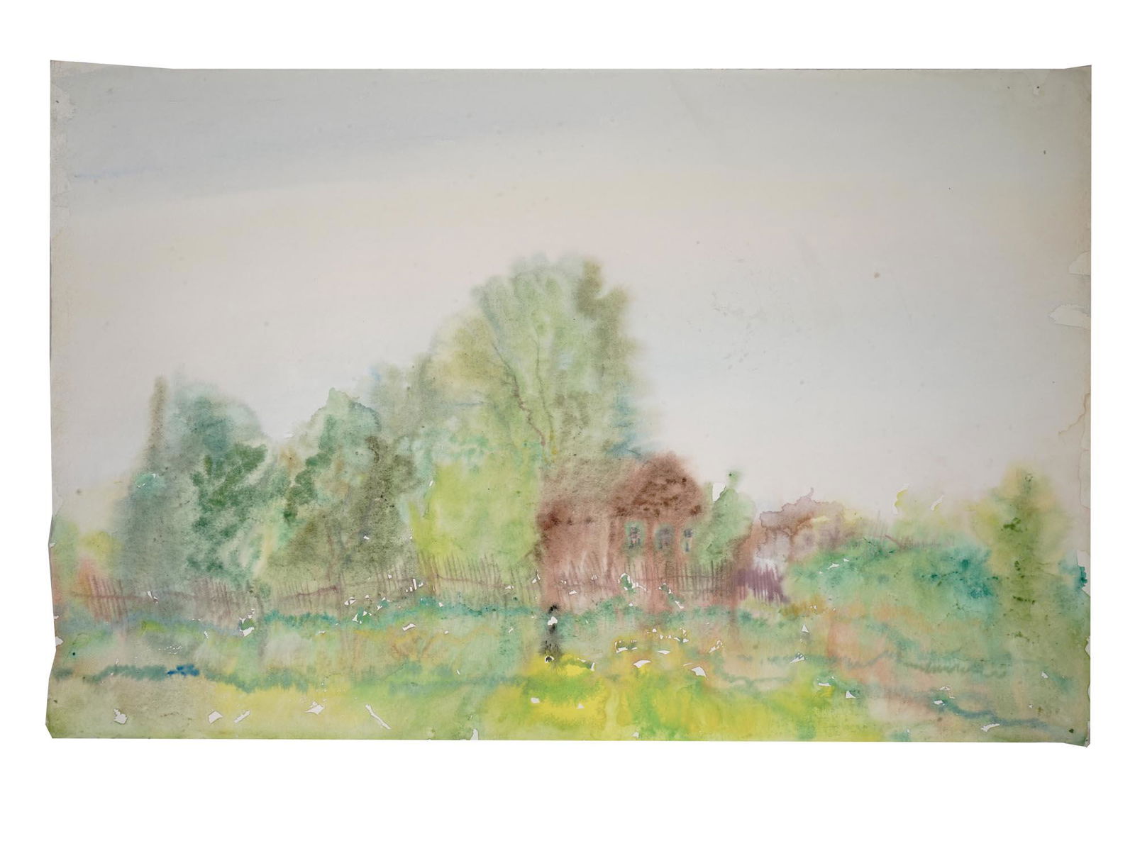 RUSSIAN WATERCOLOR PAINTING BY BORIS SVESHNIKOV (1 of 8)