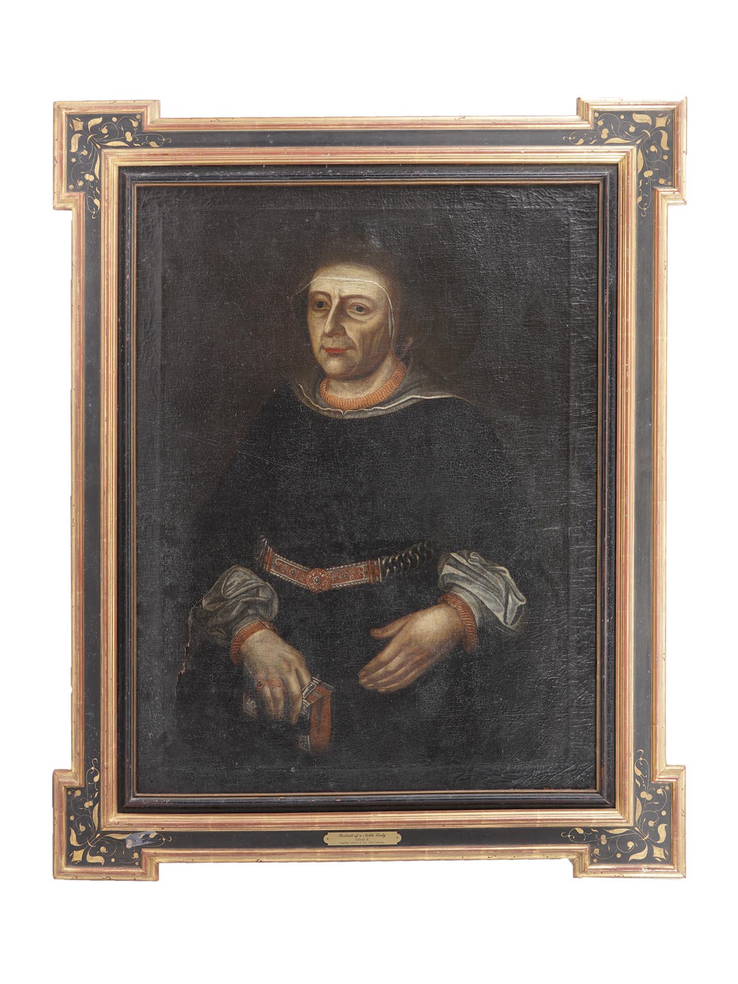 ANTIQUE 17 CENTURY ENGLISH OIL PORTRAIT PAINTING (1 of 6)
