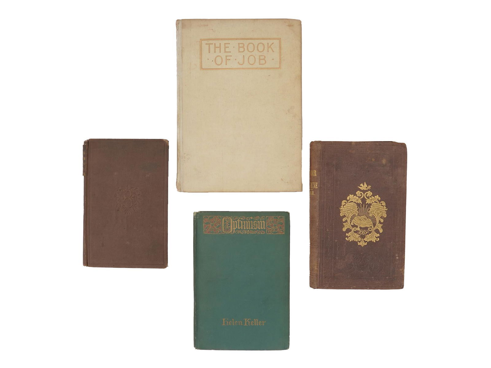 ANTIQUE 19TH CENTURY RARE RELIGIOUS BOOKS SIGNED (1 of 11)