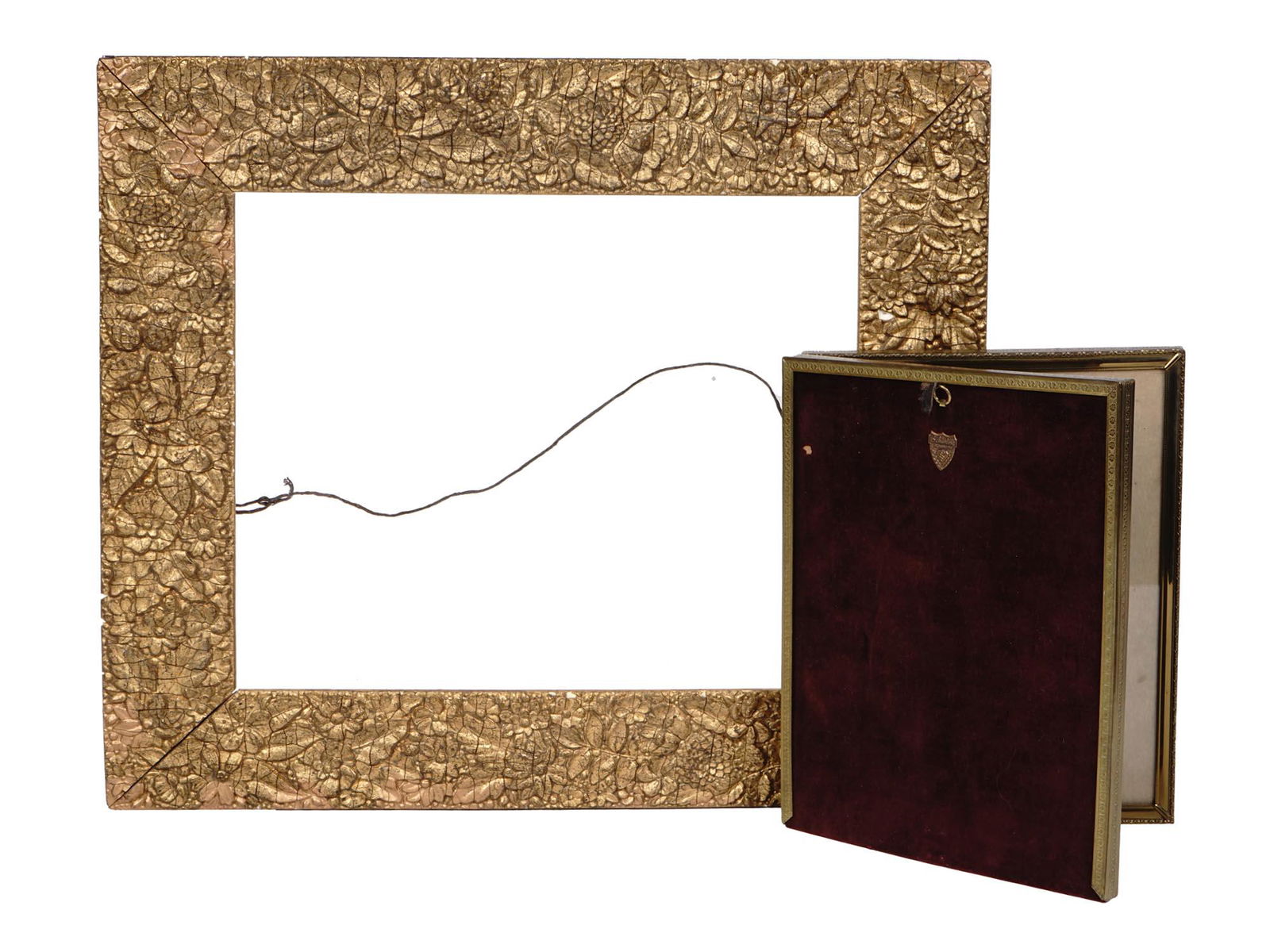 ANTIQUE FOLDING PICTURE AND PAINTING FRAMES (1 of 11)