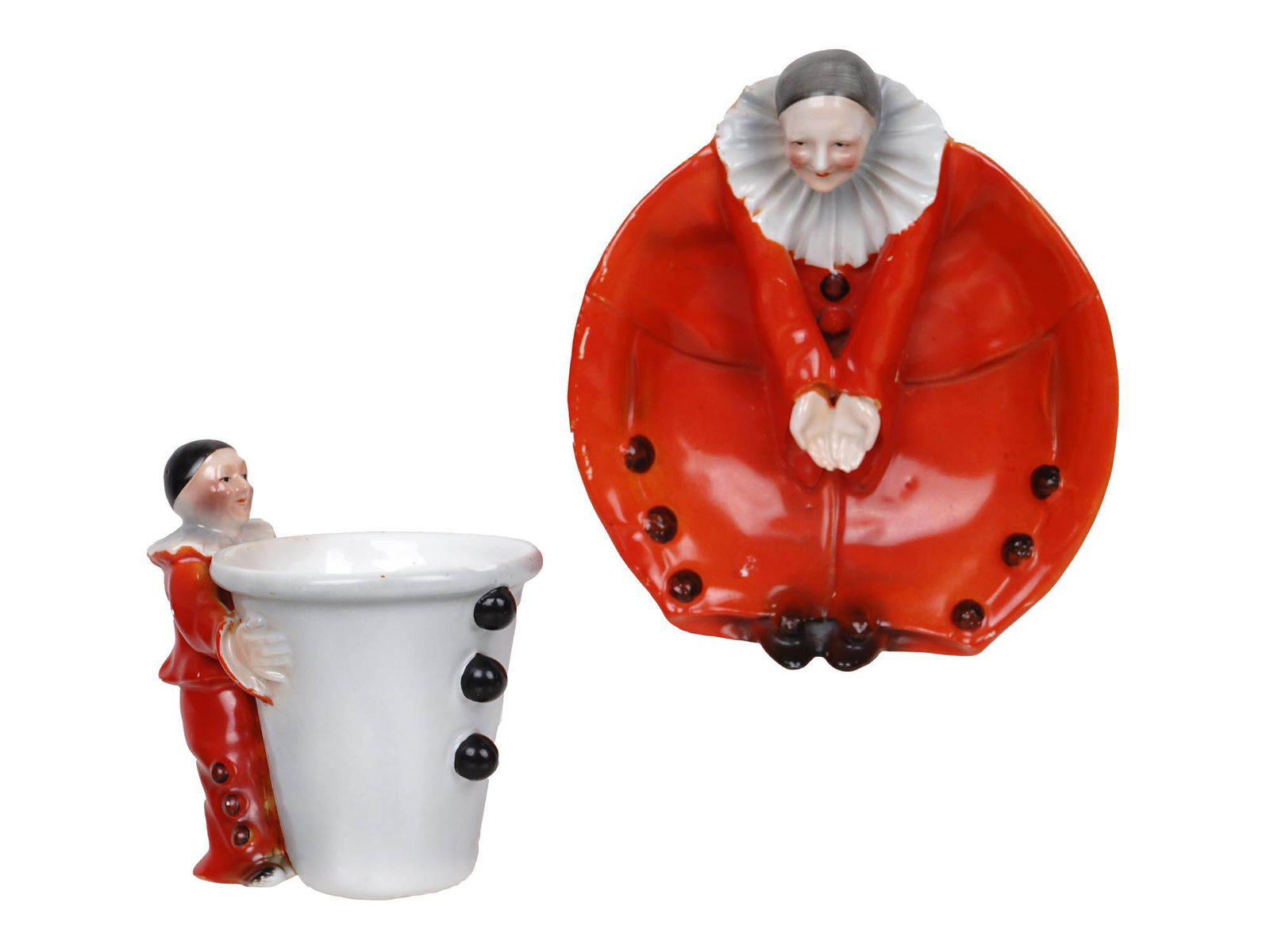 ROYAL BAYREUTH PORCELAIN ASHTRAY AND MATCH HOLDER (1 of 13)