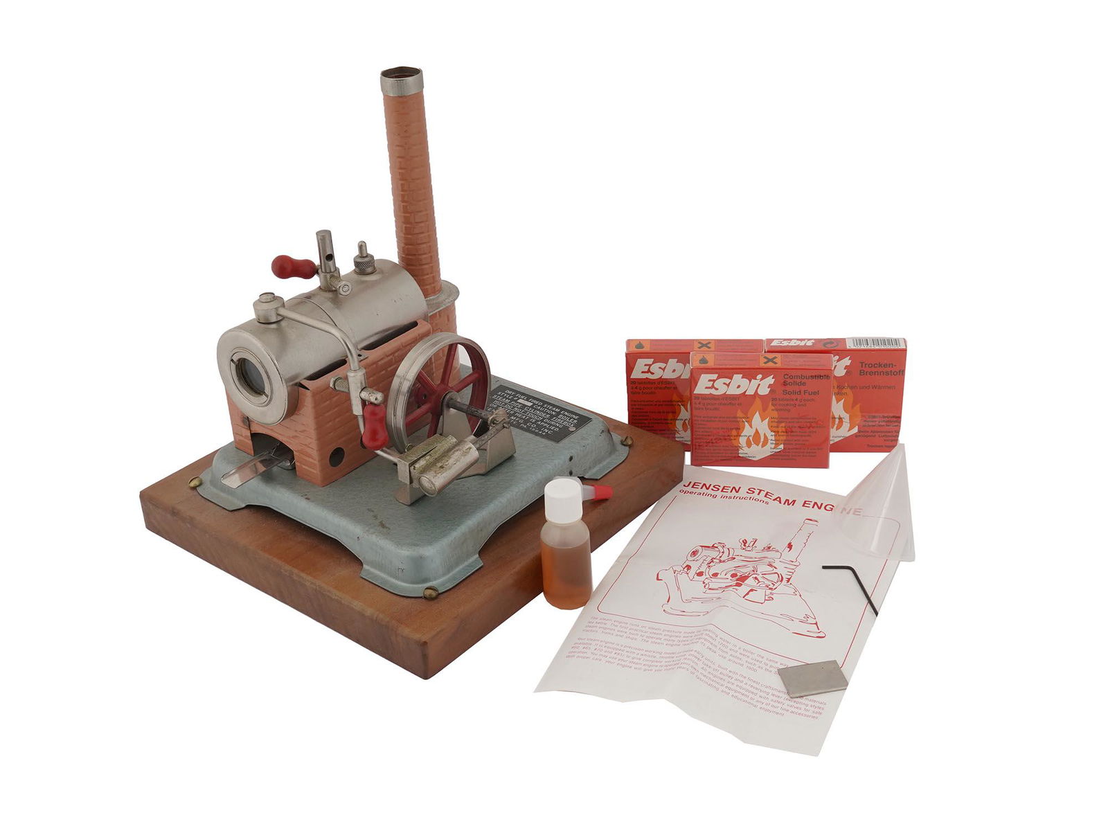 JENSEN TOY STEAM ENGINE MODEL 60 1980S (1 of 8)