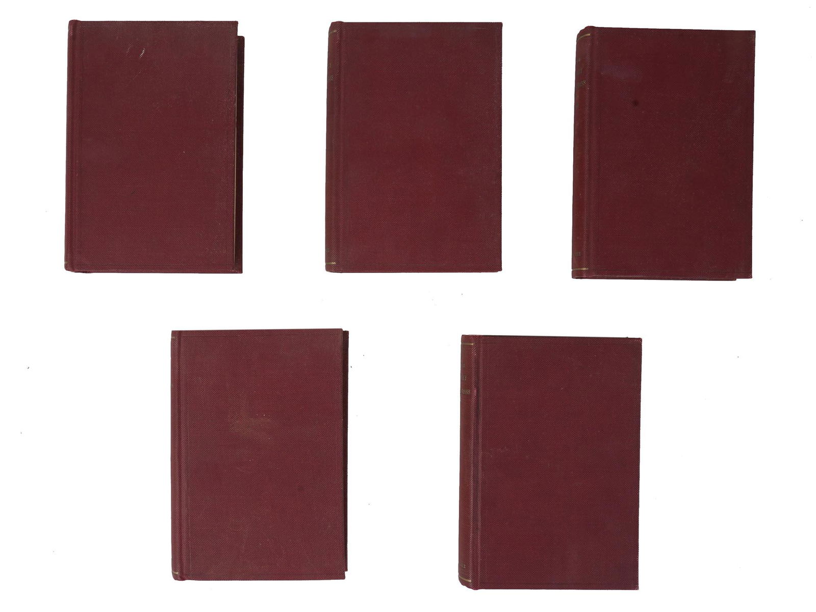 ANTIQUE LANDOR'S IMAGINARY CONVERSATIONS 5 VOLS (1 of 5)