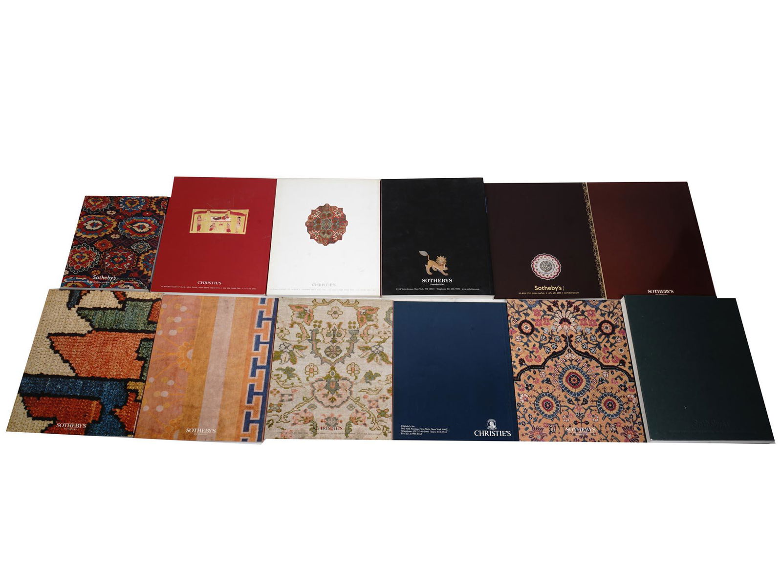 VINTAGE CHRISTIES SOTHEBYS RUG CATALOG COLLECTION (1 of 15)