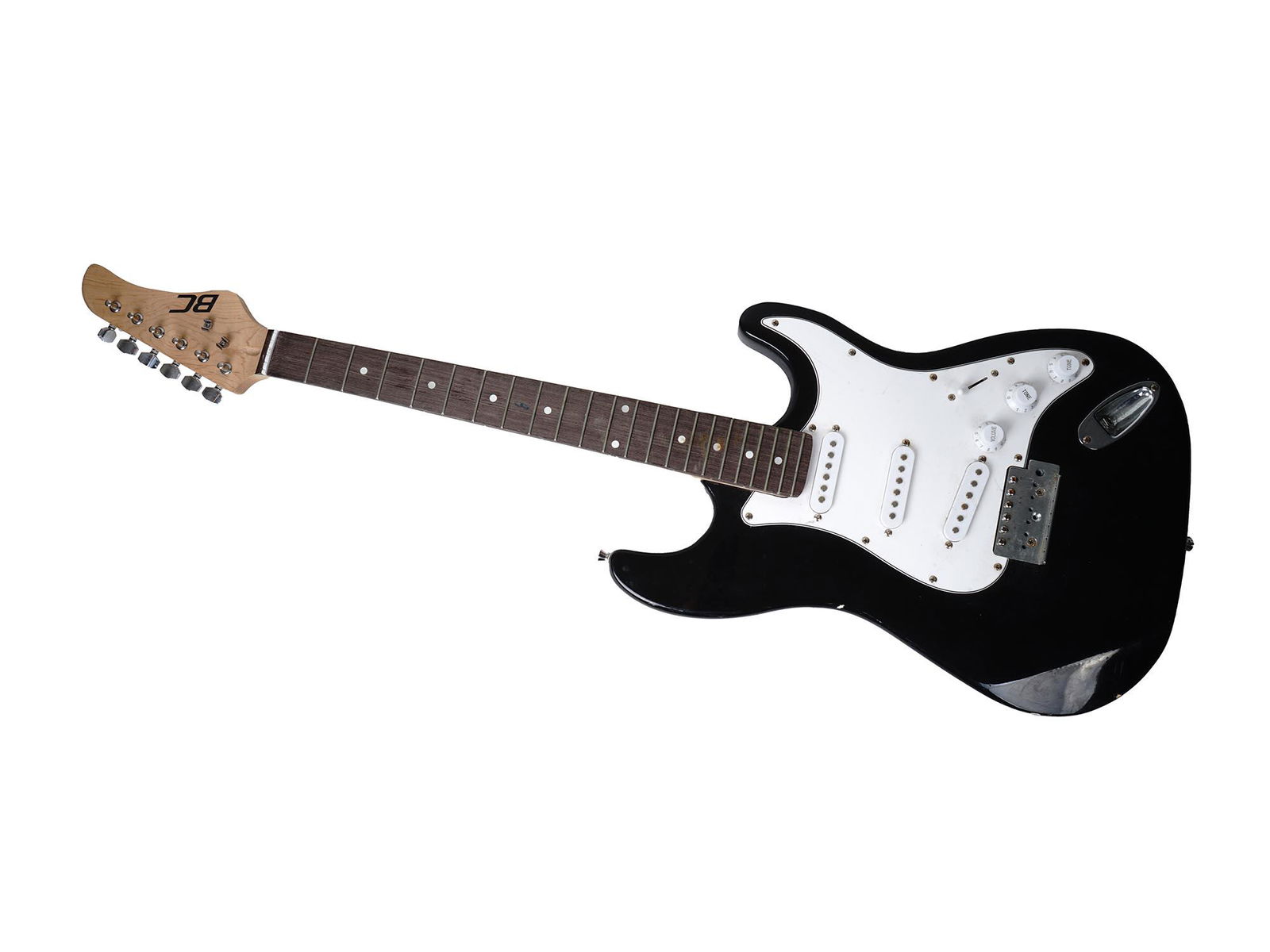 VINTAGE BC STRAT STYLE DOUBLE CUT ELECTRIC GUITAR (1 of 7)