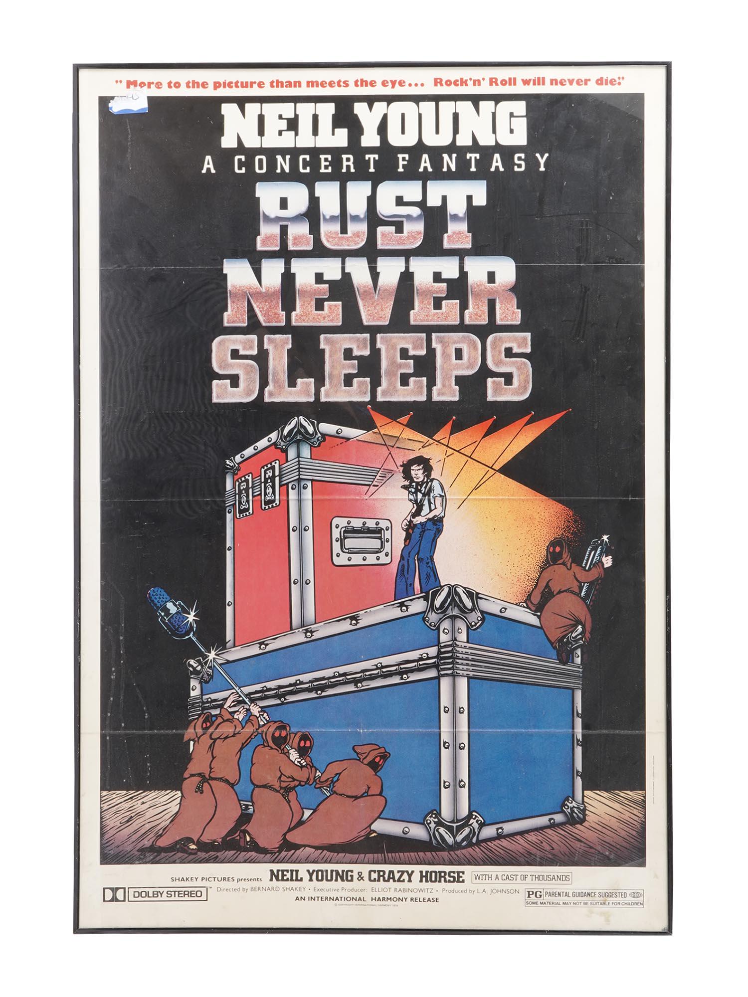 COLOR POSTER FOR NEIL YONG FANTASY CONCERT 1978 (1 of 7)