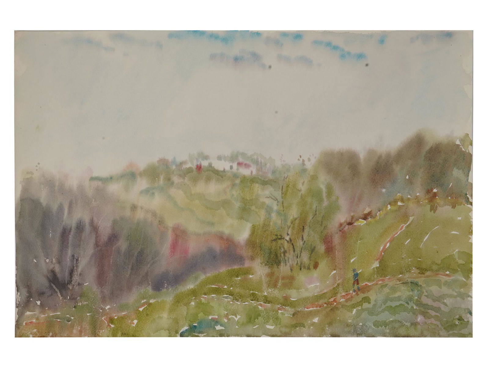 RUSSIAN WATERCOLOR PAINTING BY BORIS SVESHNIKOV (1 of 5)