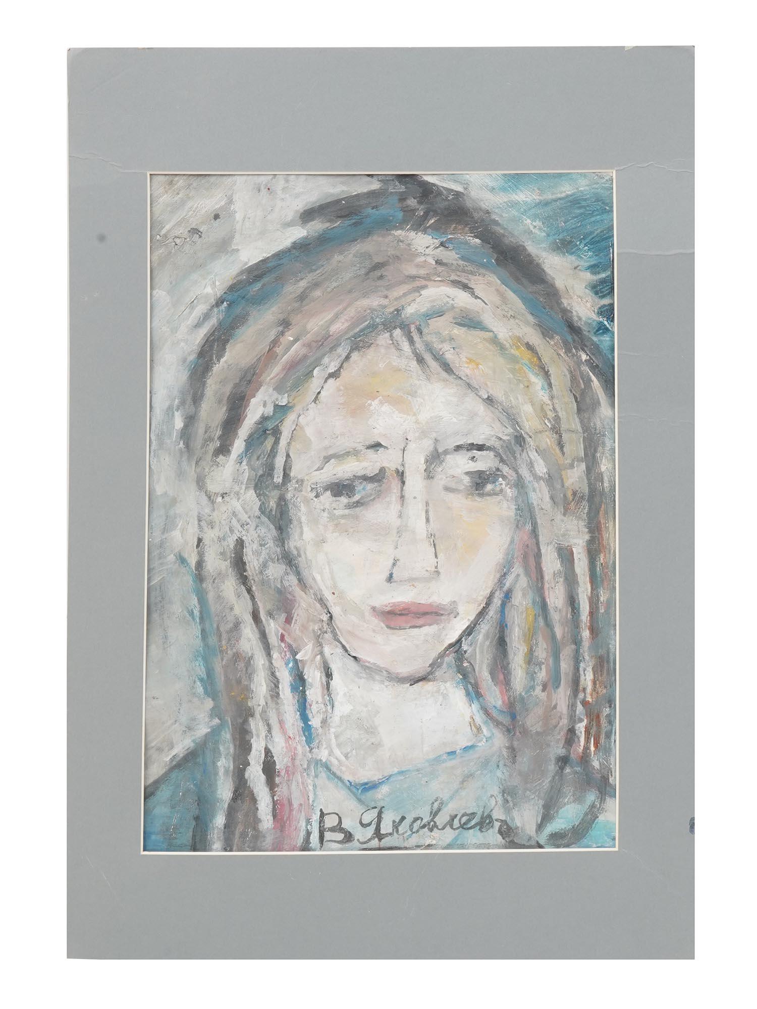 RUSSIAN MIXED MEDIA PAINTING BY VLADIMIR YAKOVLEV (1 of 5)