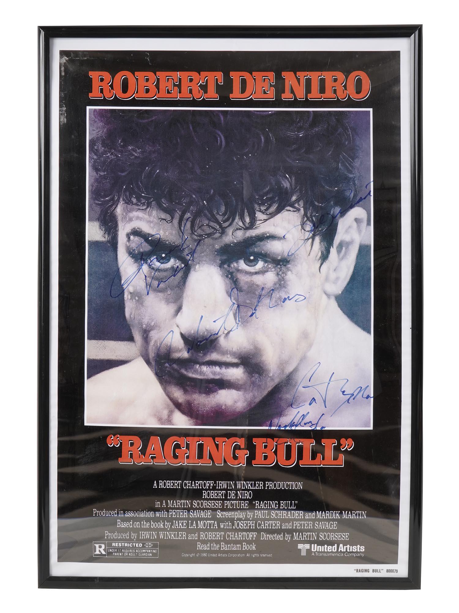 ROBERT DE NIRO VINTAGE AUTOGRAPHED POSTER (1 of 3)