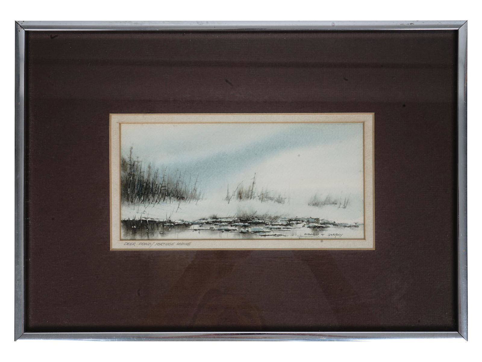 LANDSCAPE WATERCOLOR PAINTING BY ANDREW T STASKY (1 of 5)