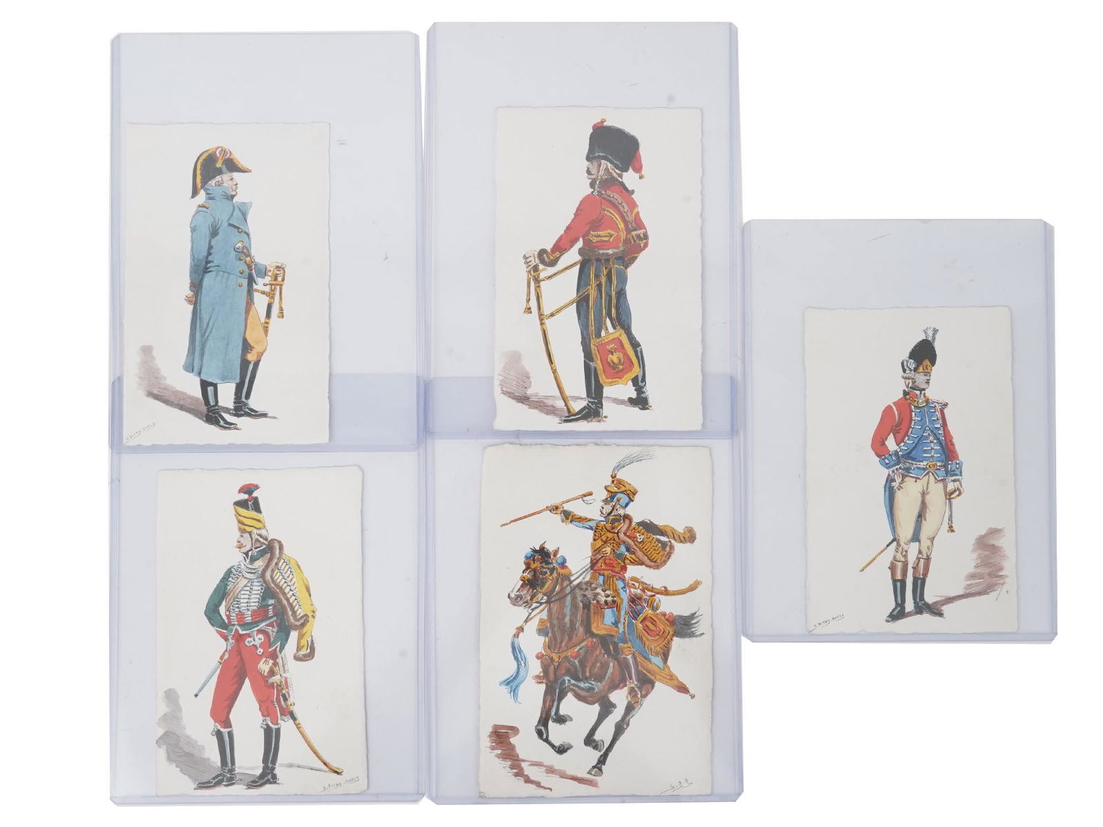 ANTIQUE G. BITRY-BOELY FRENCH MILITARY PAINTINGS (1 of 7)