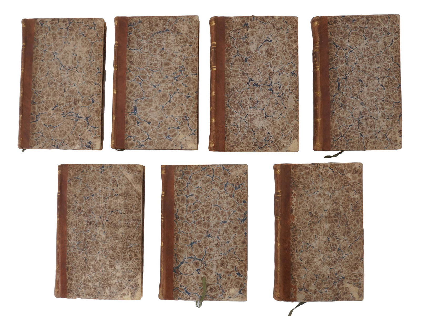 GROUP ANTIQUE ITALIAN HISTORICAL RELIGIOUS BOOKS (1 of 7)