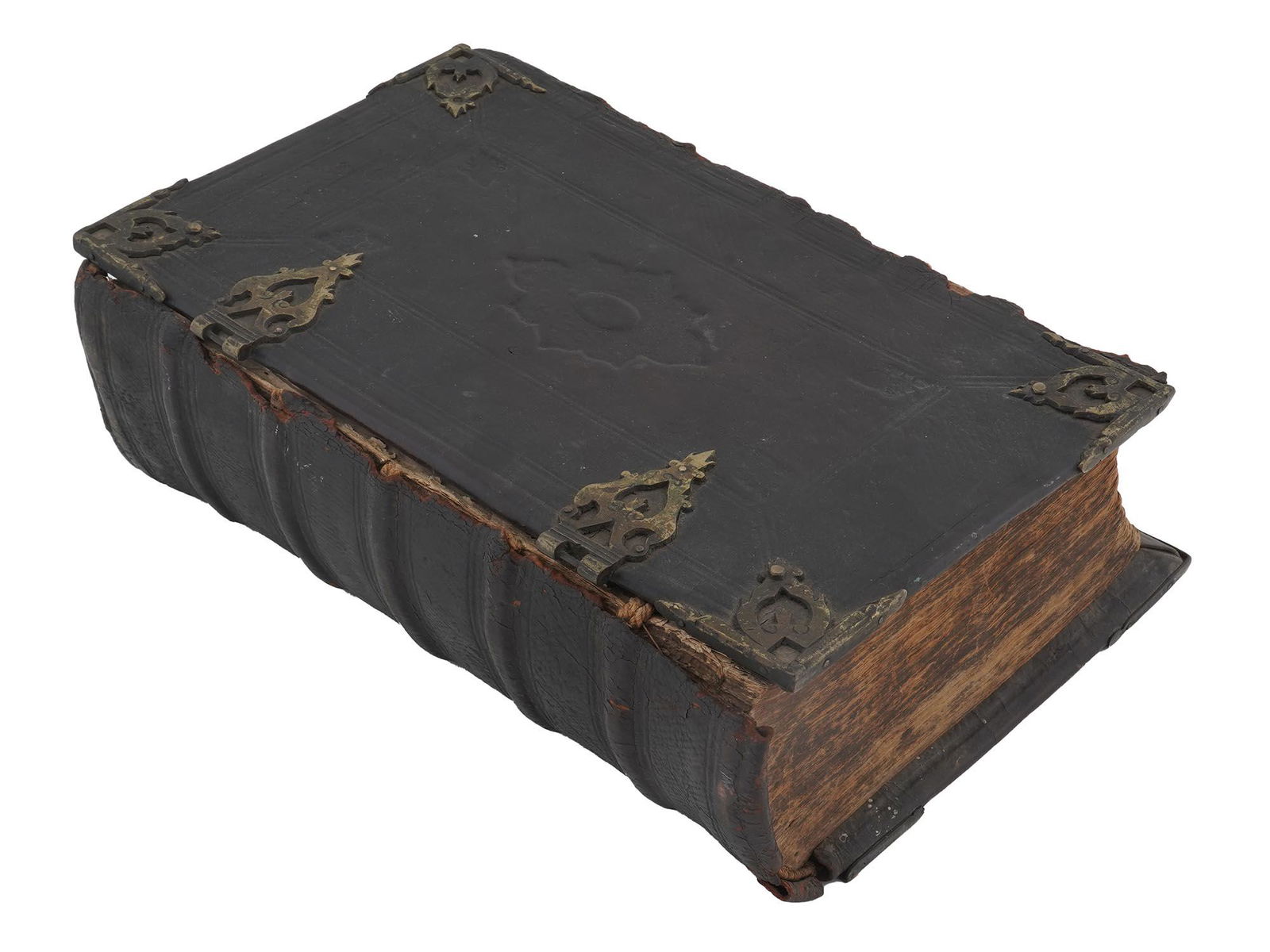 ANTIQUE 1637 DUTCH BIBLE STATENBIJBEL 1ST EDITION (1 of 10)