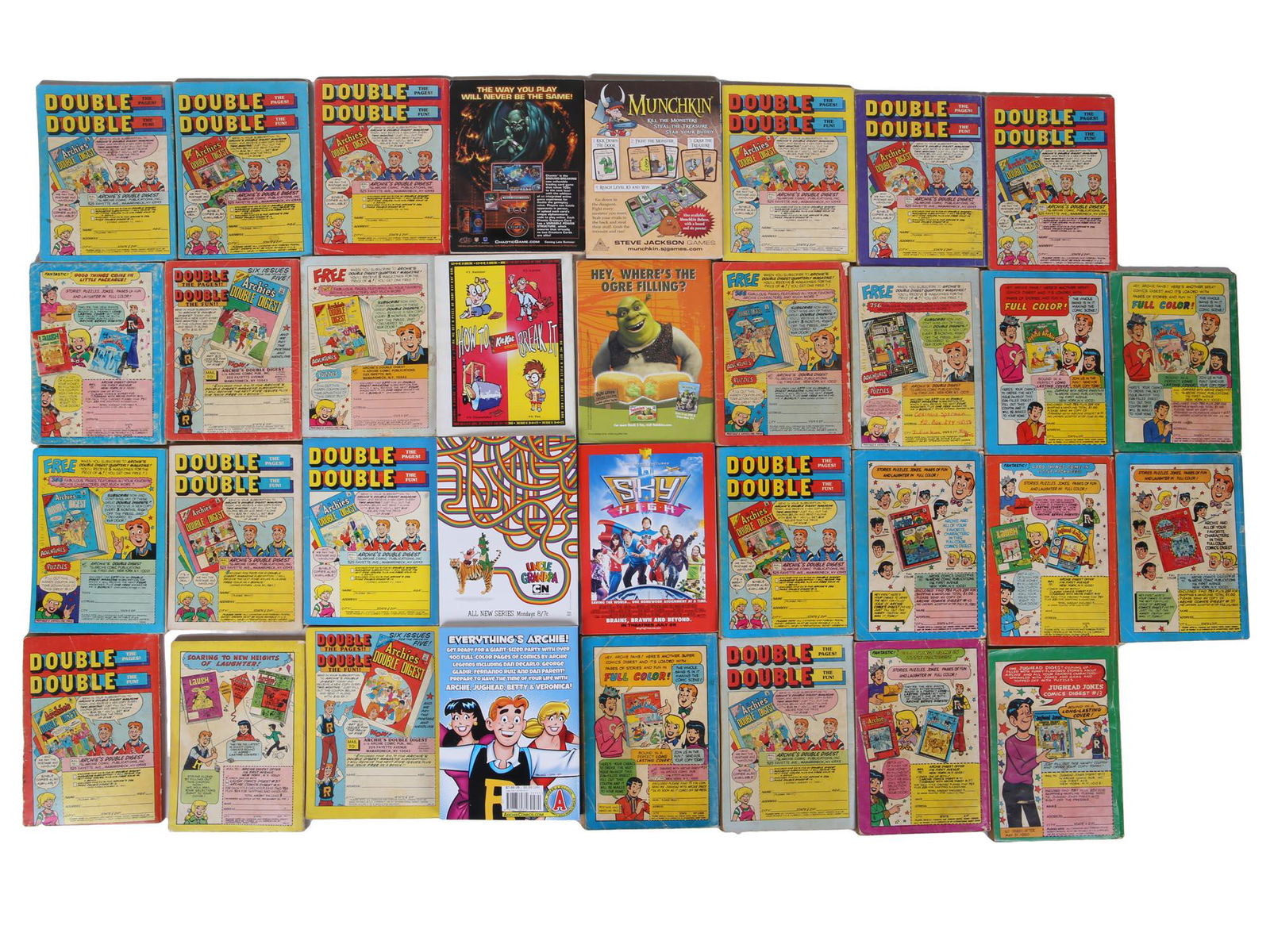 ARCHIE COMICS DIGEST LIBRARY AND MORE MAGAZINES (1 of 5)