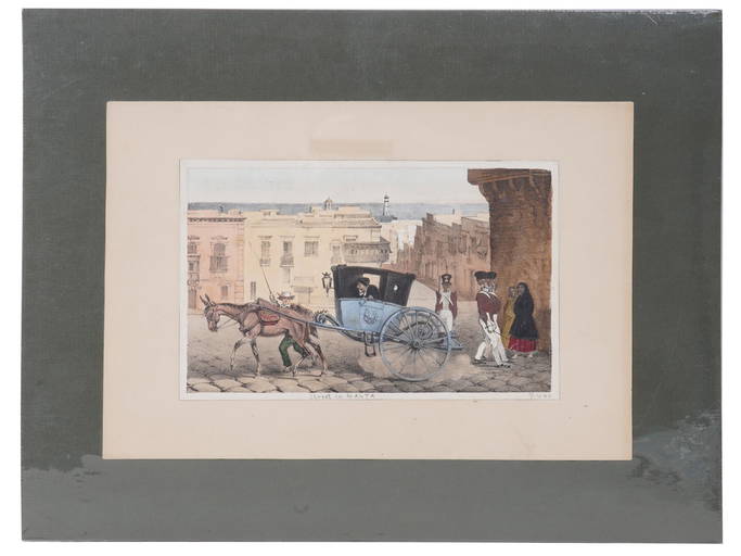ANTIQUE HAND PAINTED ETCHING POSTCARD FROM MALTA Jun 11, 2022