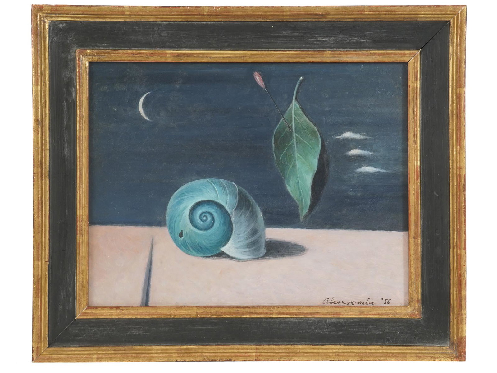 GERTRUDE ABERCROMBIE OIL ON BOARD PAINTING, 1956 (1 of 8)