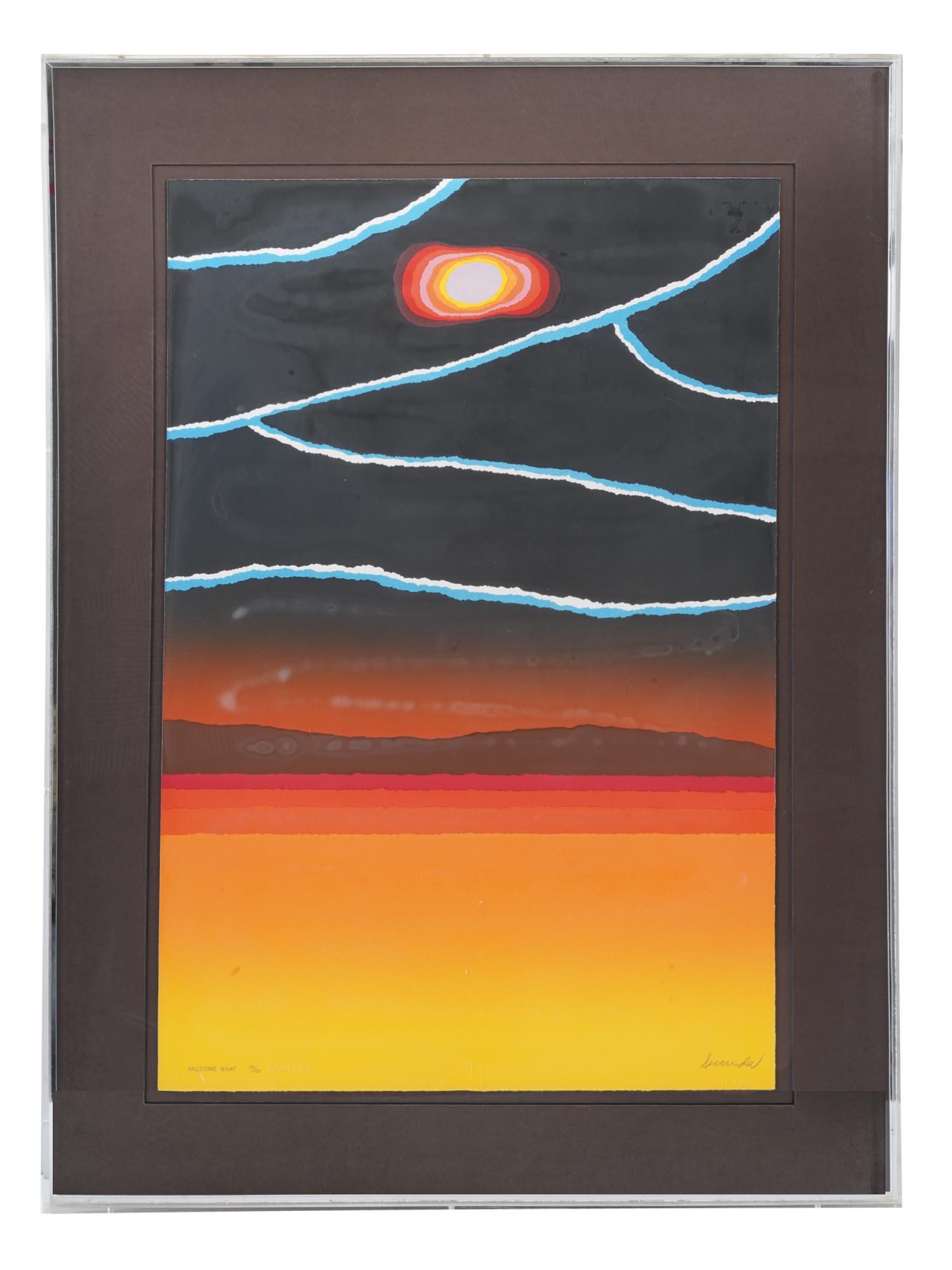 AMERICAN COLOR LITHOGRAPH NIGHT BY ARTHUR SECUNDA (1 of 6)