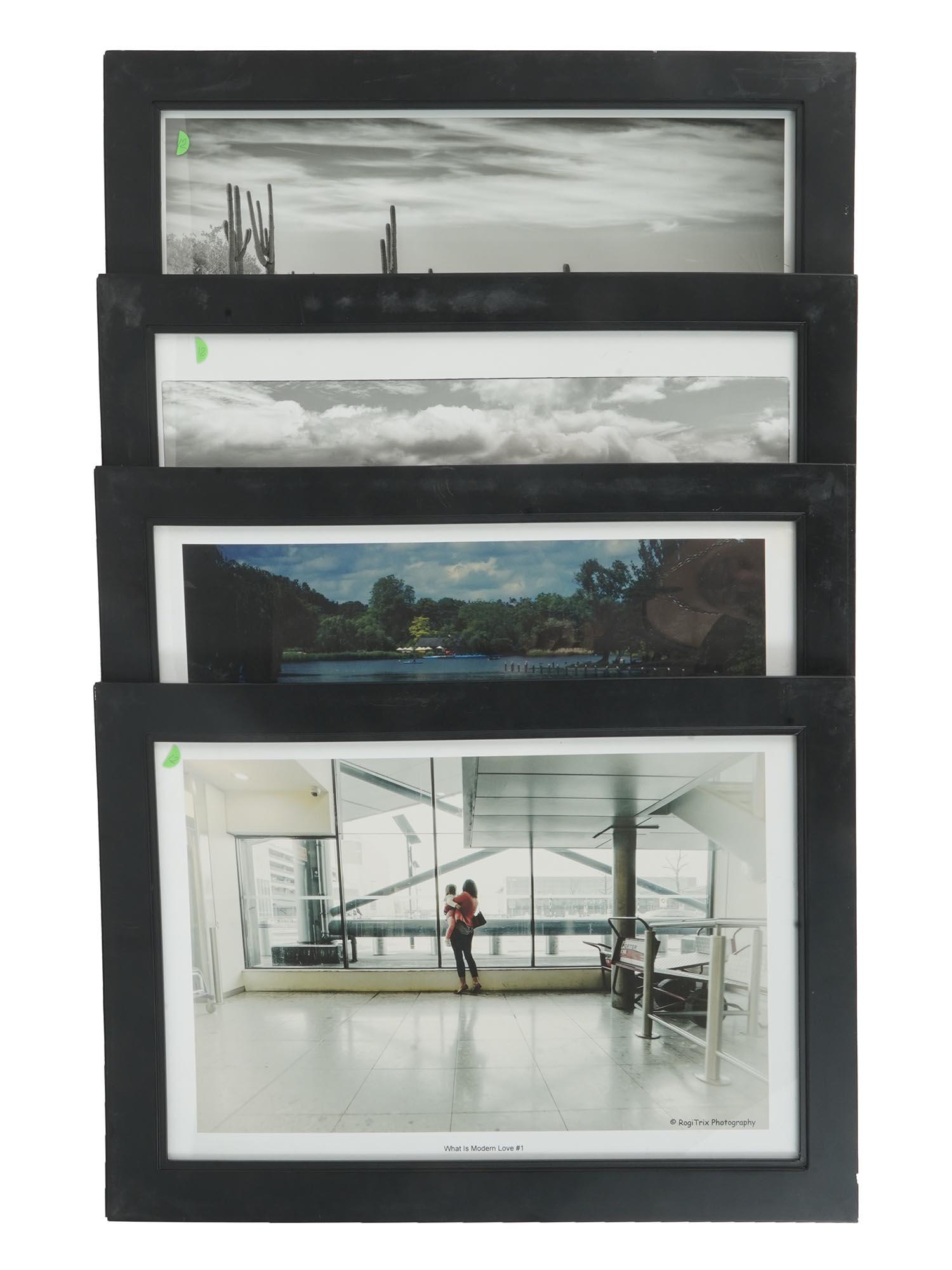 FOUR FRAMED LANDSCAPE PHOTOGRAPHS BY ROGITRIX (1 of 12)
