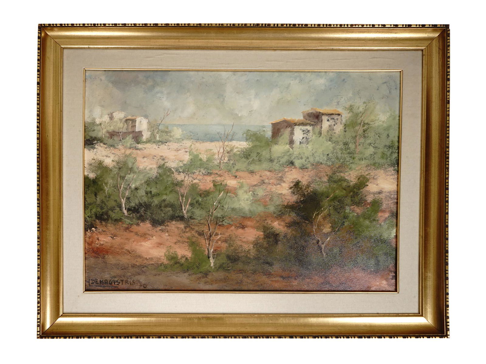 ITALIAN OIL PAINTING ROME BY LEO DE MAGISTRIS (1 of 10)