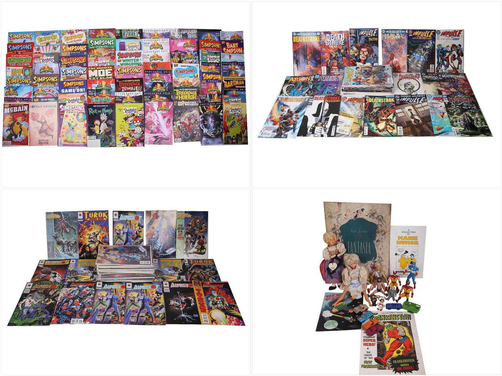 GROUP OF AMERICAN COMIC BOOKS MARVEL, DC AND TOYS (1 of 12)