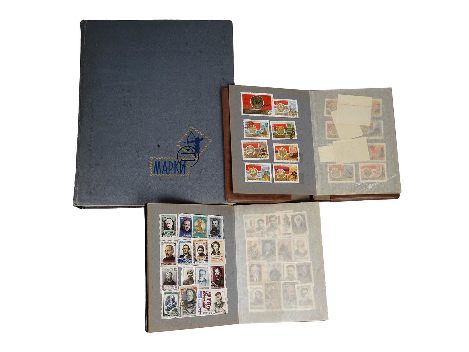 SOVIET POSTAGE STAMPS WITH HISTORICAL FIGURES (1 of 11)