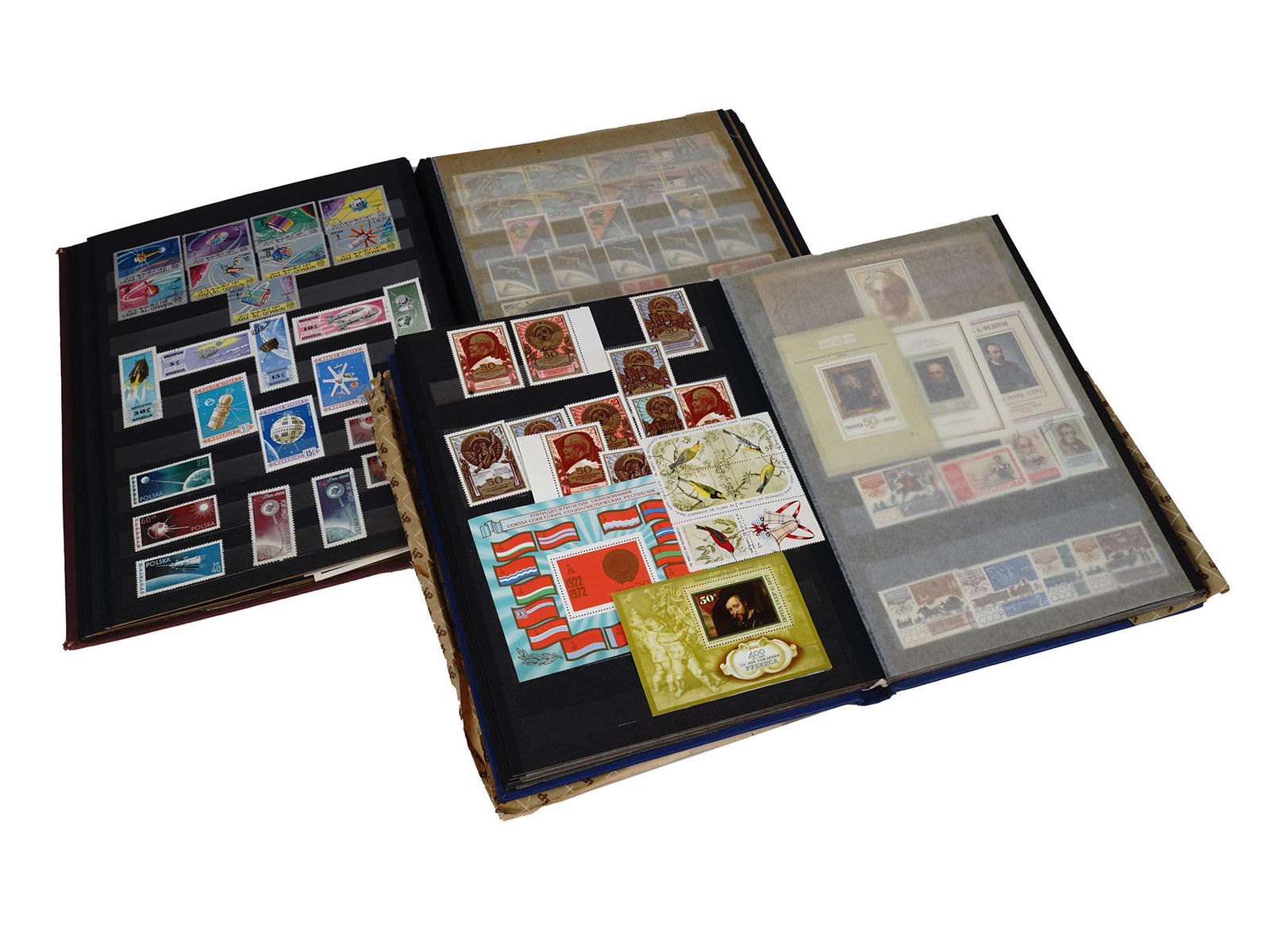 SOVIET POSTAGE STAMPS SPACE RACE AND YURI GAGARIN (1 of 11)