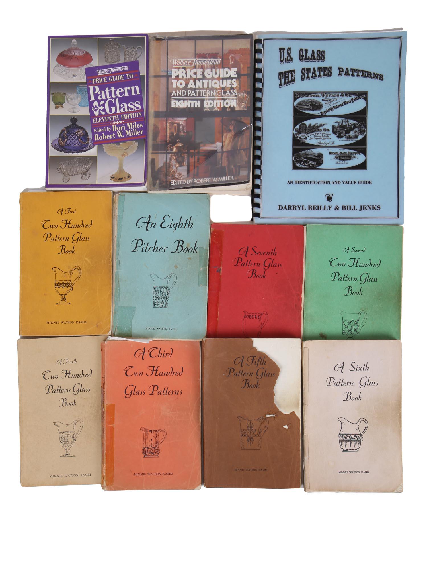 VINTAGE PATTERN GLASS BOOK AND GUIDE COLLECTION (1 of 12)