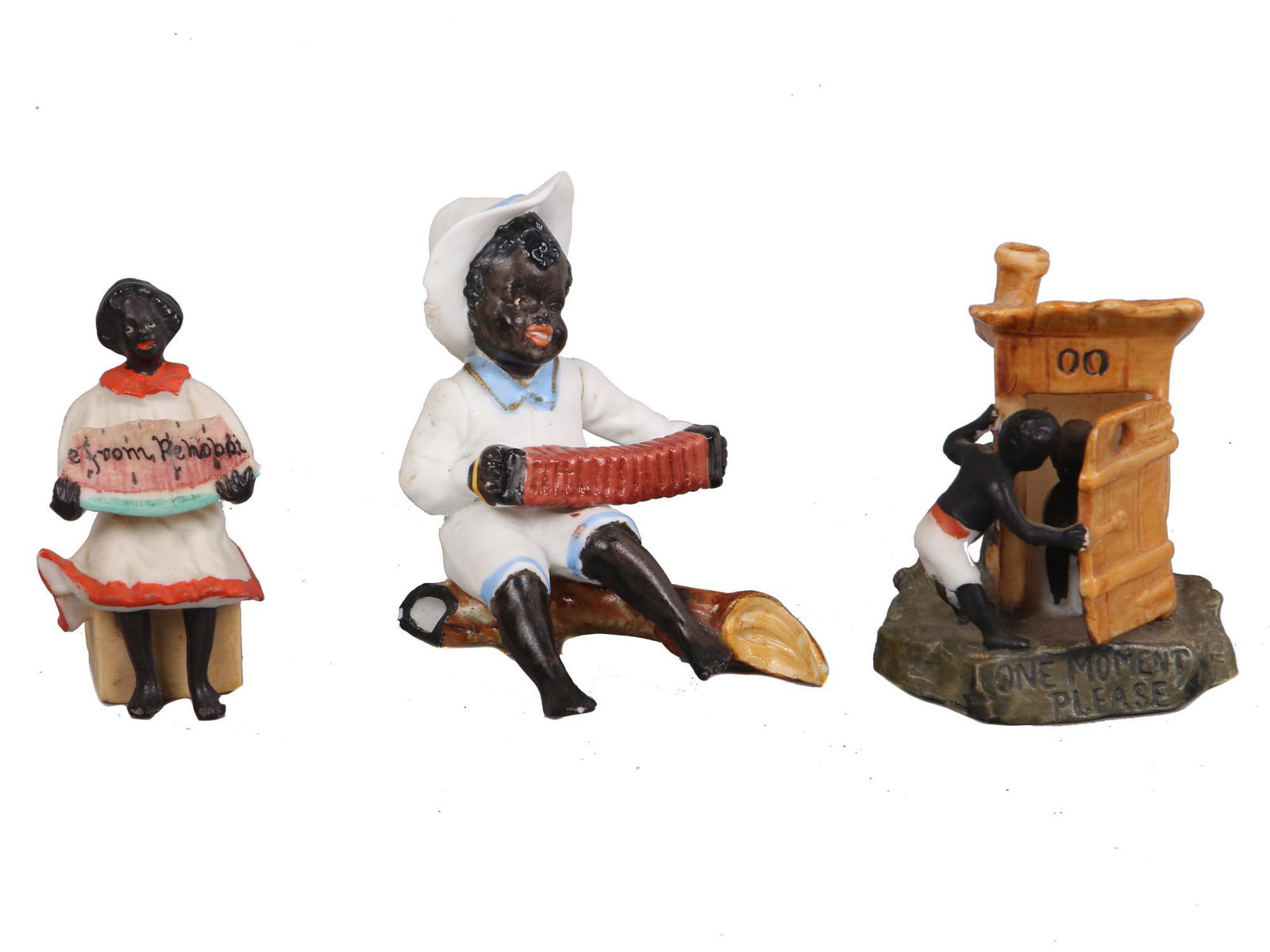 BLACK AMERICANA VINTAGE PORCELAIN FIGURINES (1 of 4)