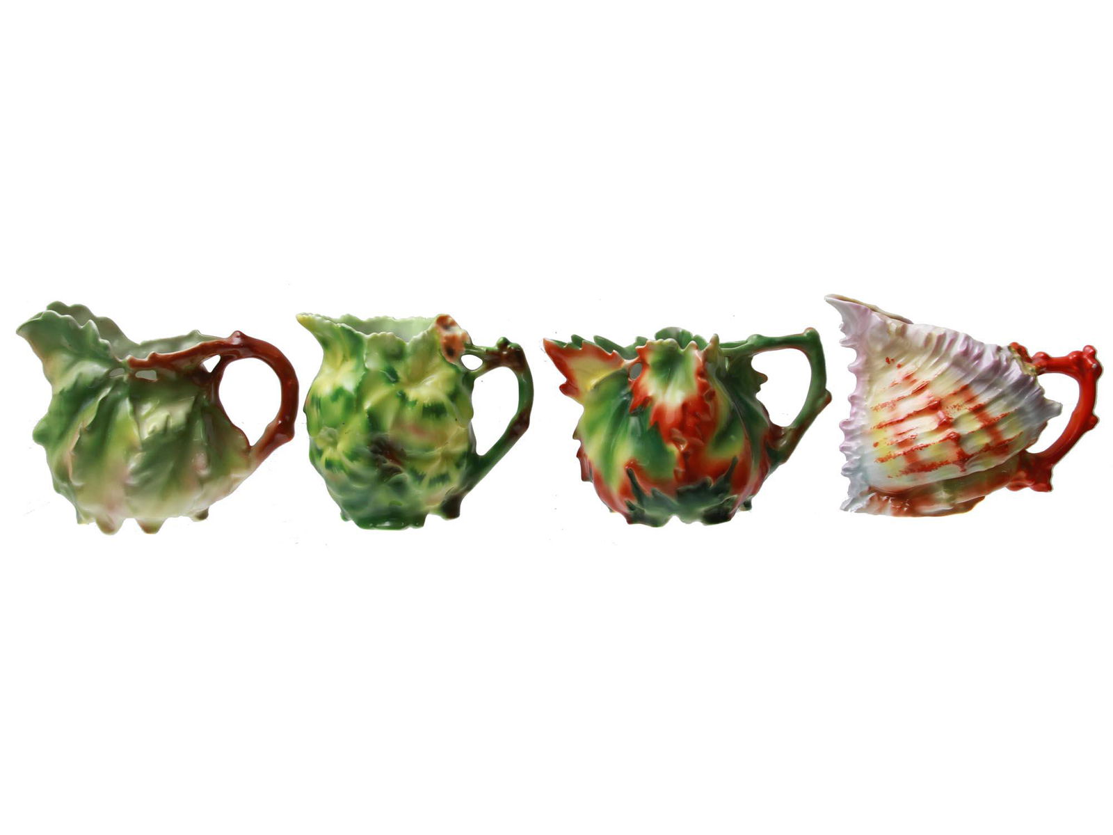 SET FOUR ROYAL BAYREUTH PORCELAIN CREAMER PITCHER (1 of 8)