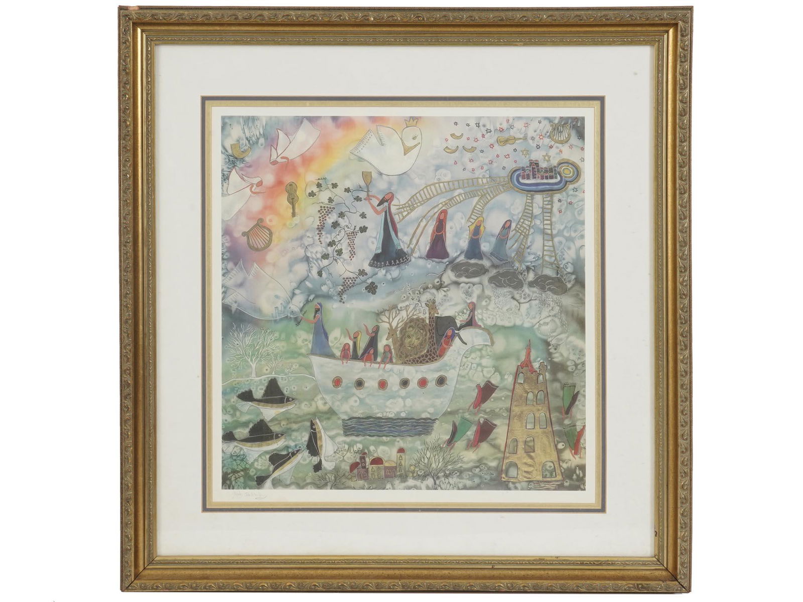 Painting, Noah's Ark Subject Painting, Noah's Ark Subject